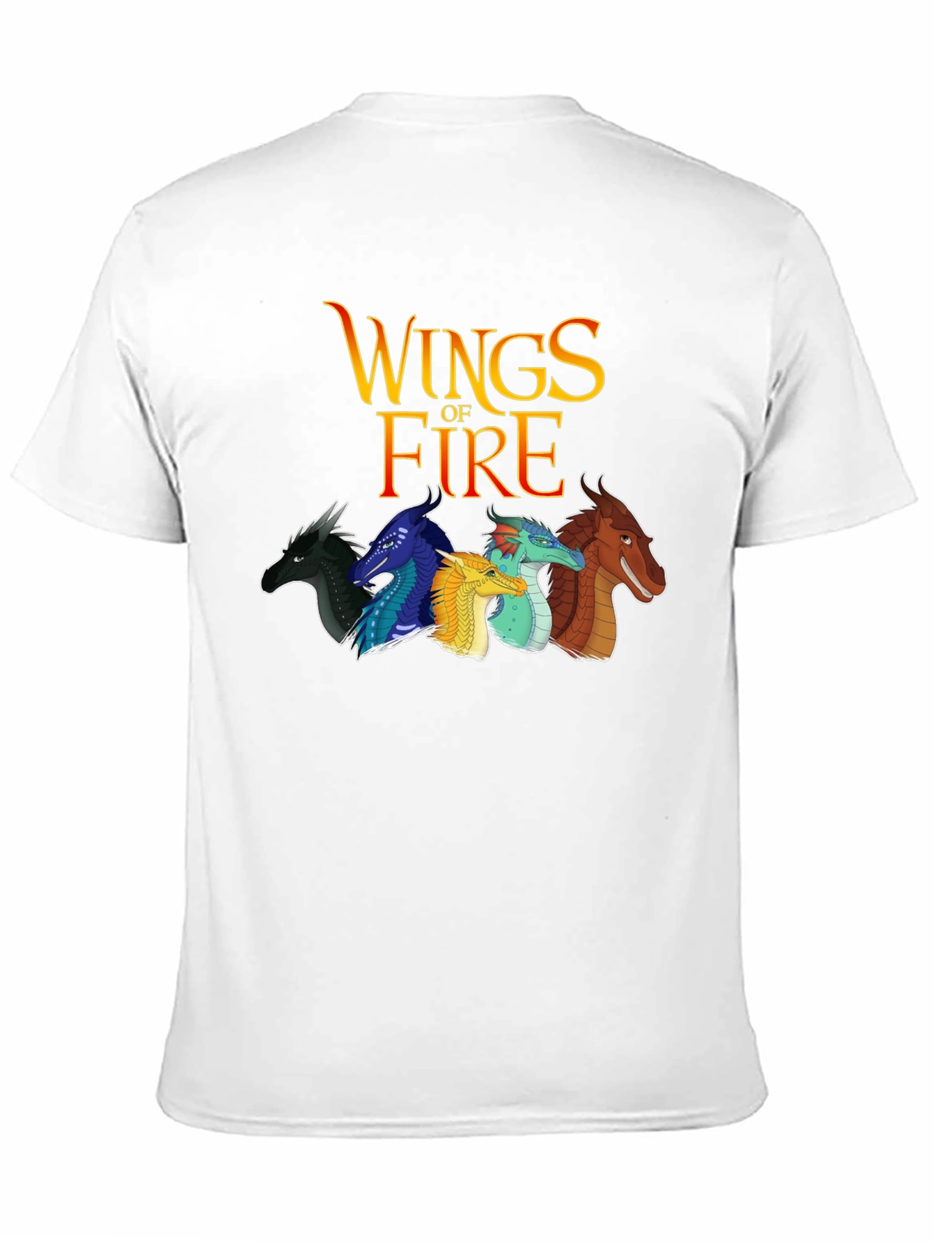 Wings of Fire Graphic Black T-Shirt