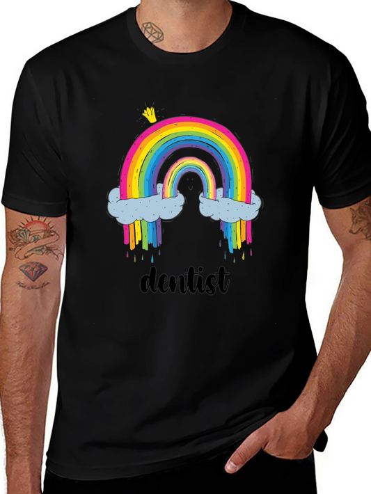 Rainbow Dentist T-Shirt | Funny Dental Apparel