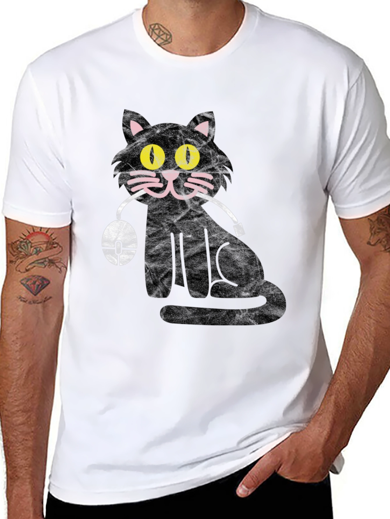 Cat Got Your Mouse Graphic Tee
