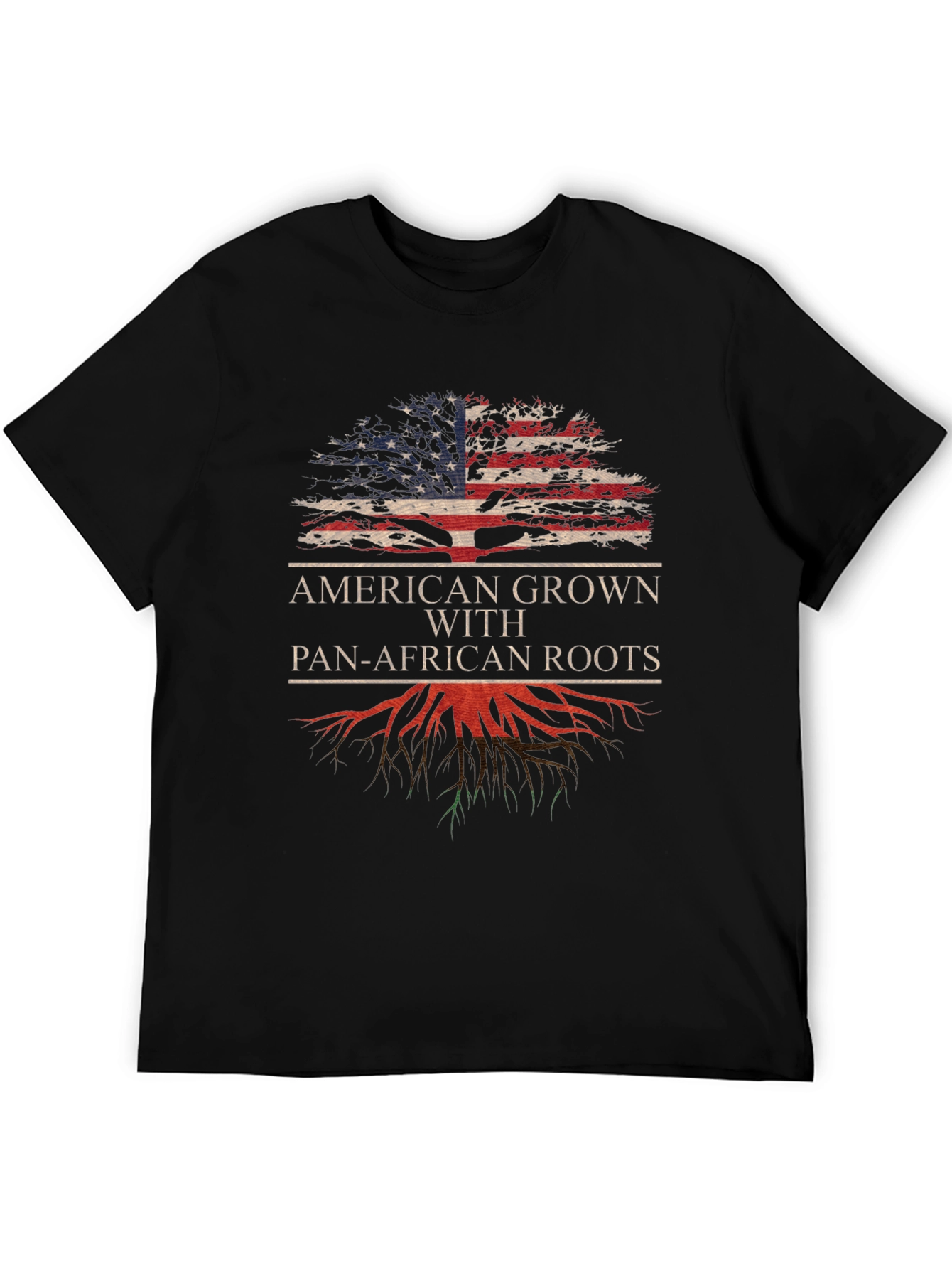American Grown with Pan-African Roots T-Shirt