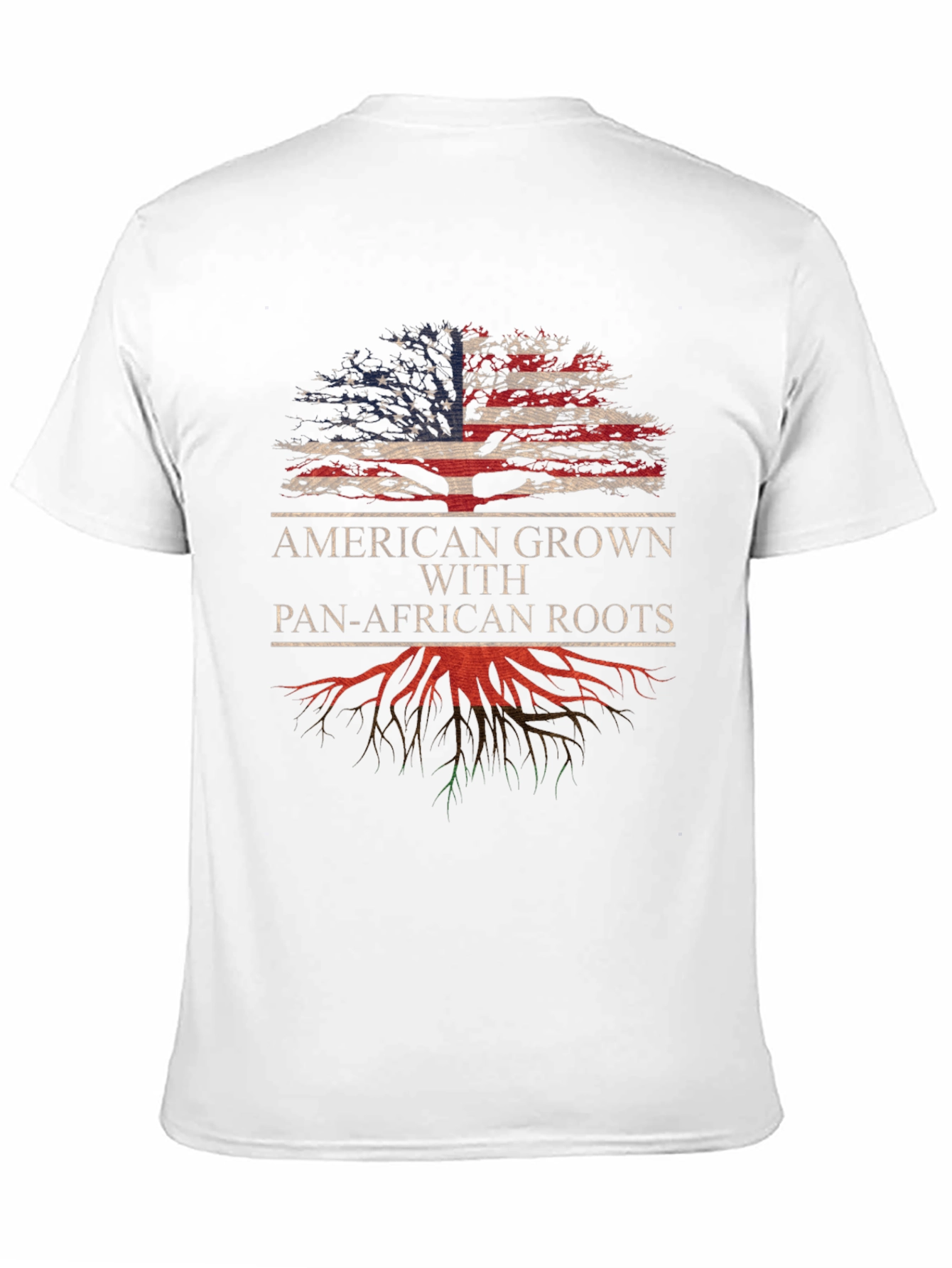 American Grown with Pan-African Roots T-Shirt