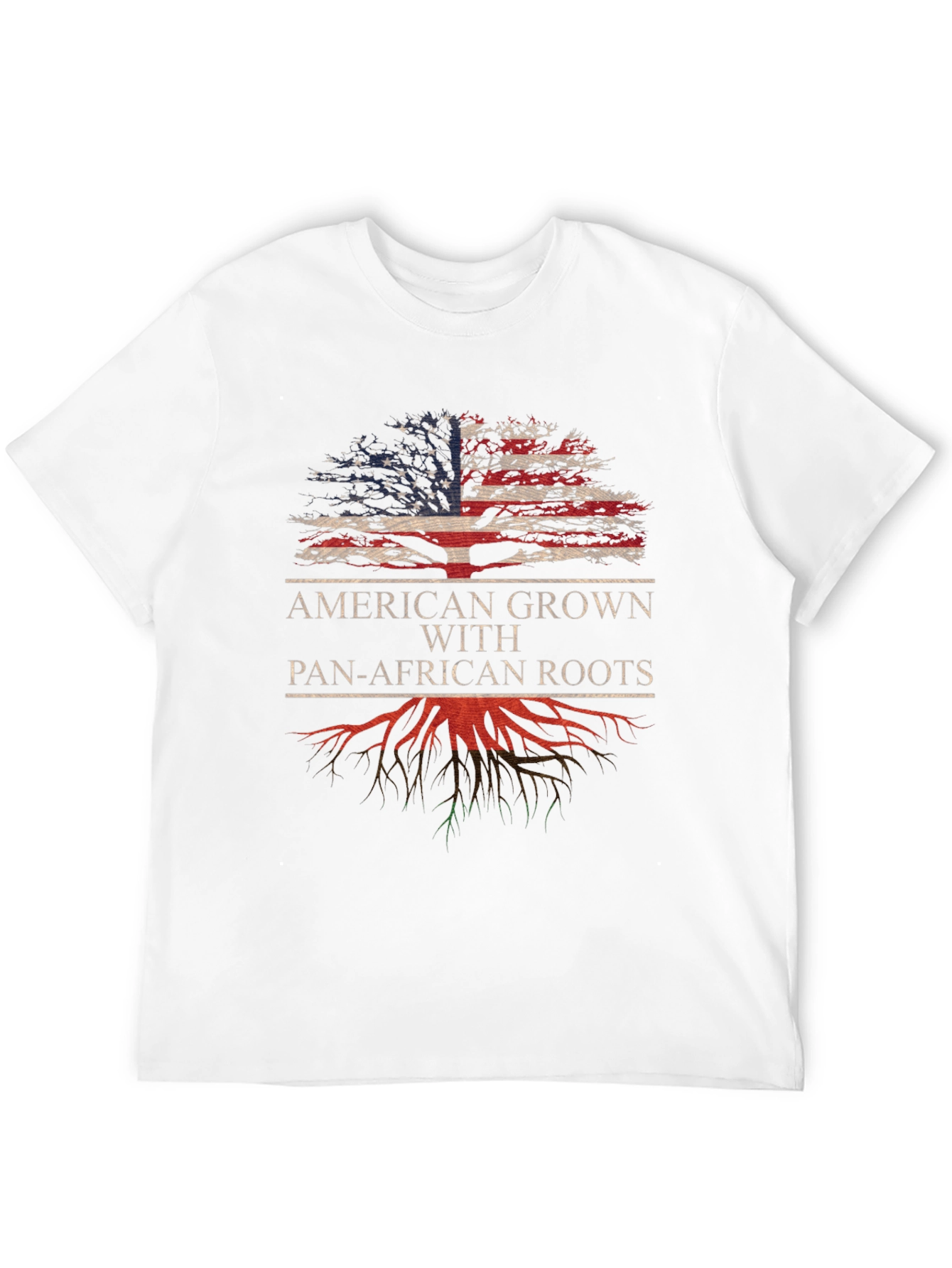 American Grown with Pan-African Roots T-Shirt