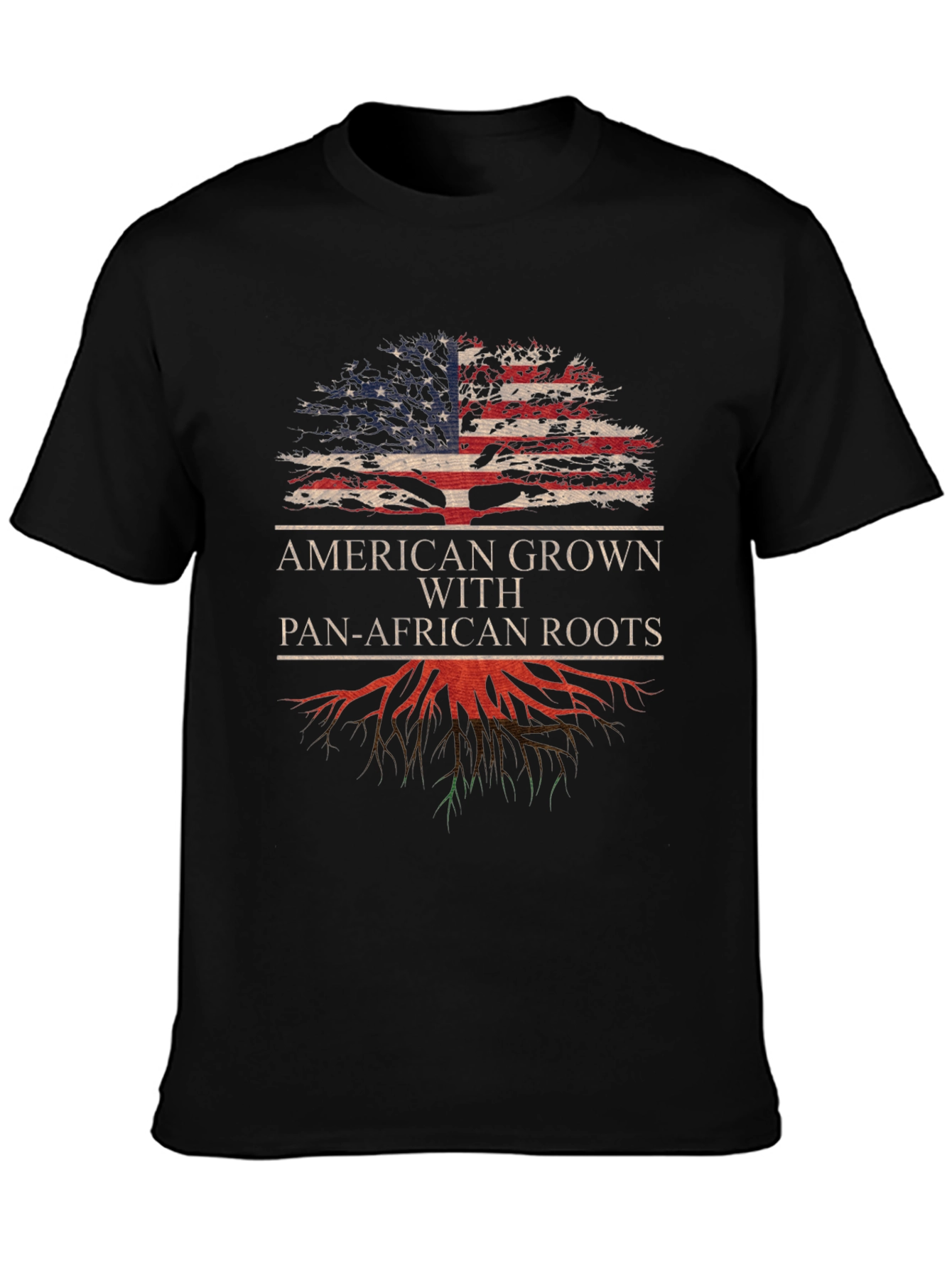 American Grown with Pan-African Roots T-Shirt
