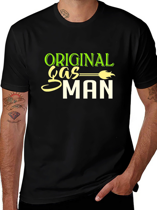 Original Gas Man Black T-Shirt