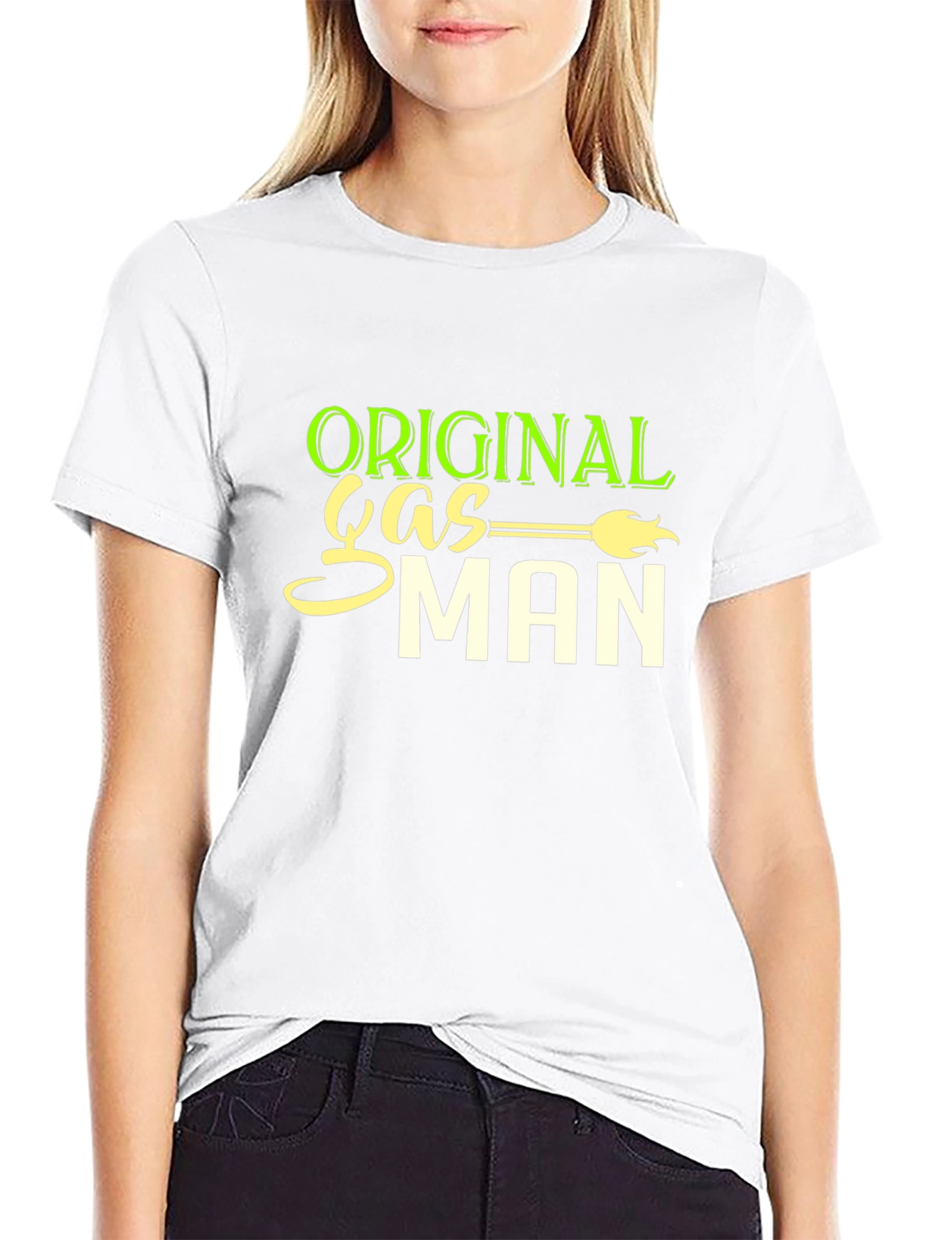 Original Gas Man Black T-Shirt