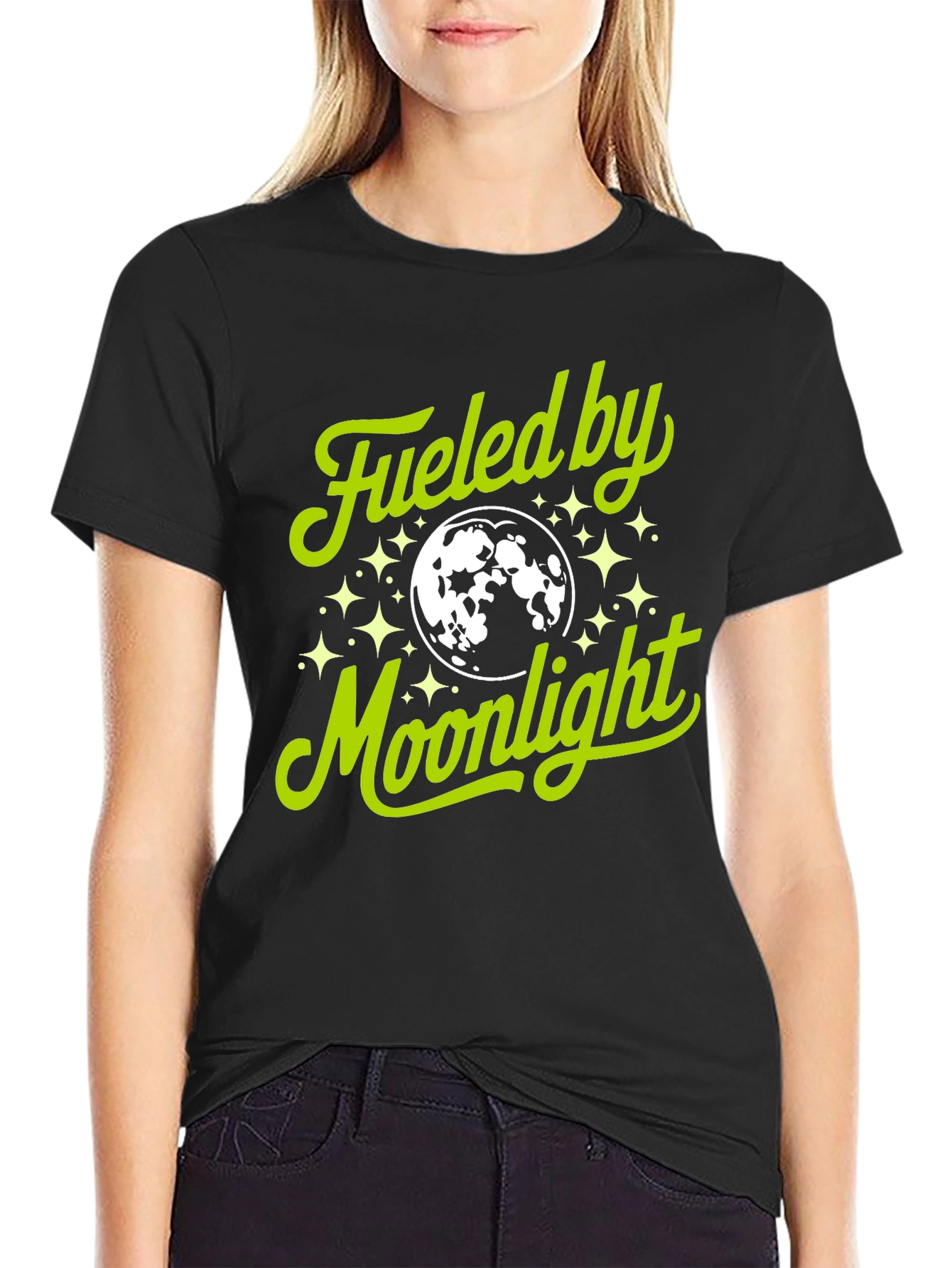 Fueled by Moonlight Graphic T-Shirt