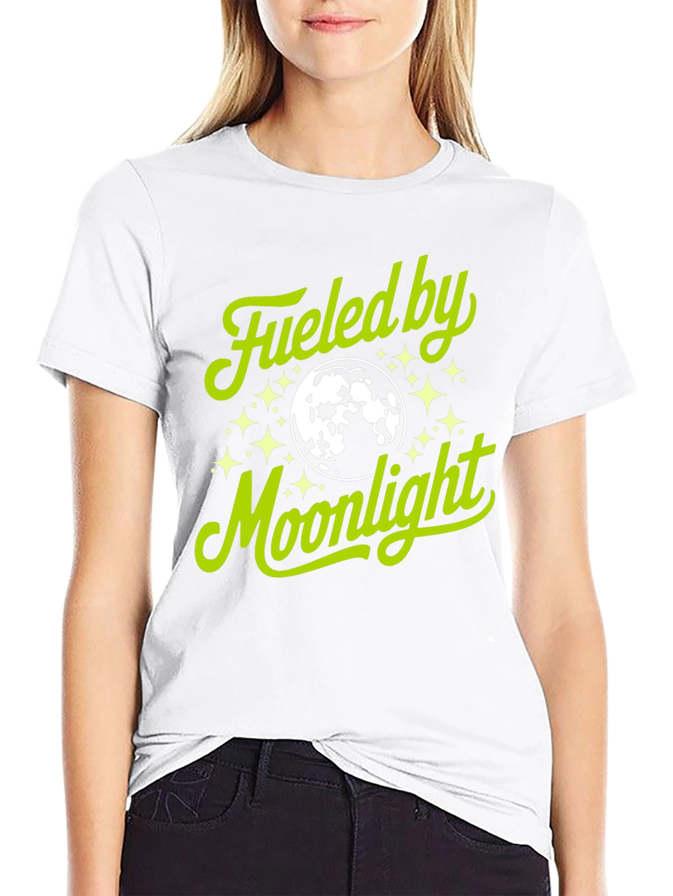 Fueled by Moonlight Graphic T-Shirt