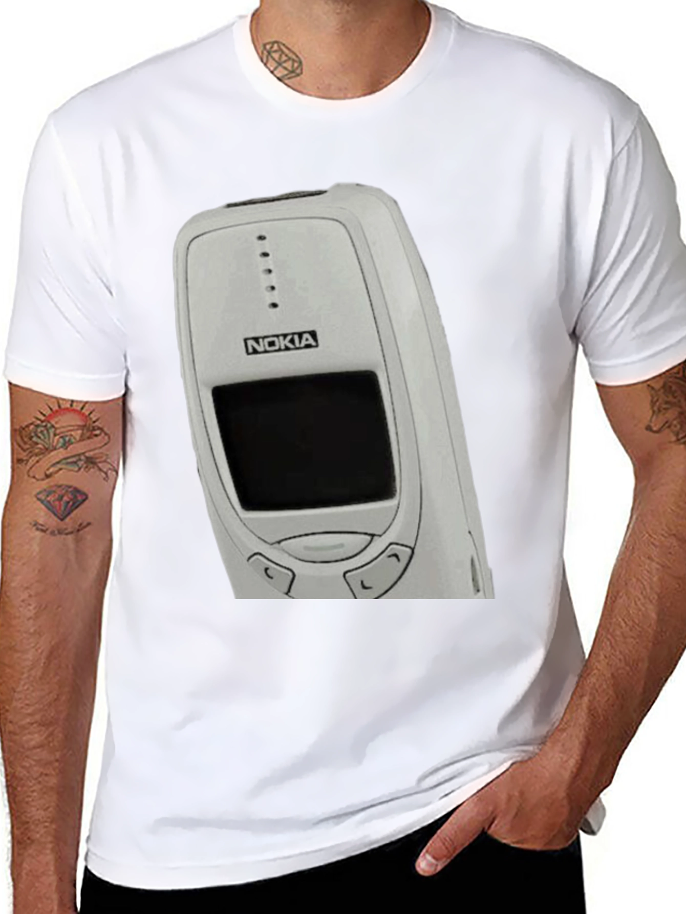 Nokia Phone T-Shirt - Retro Style Tee
