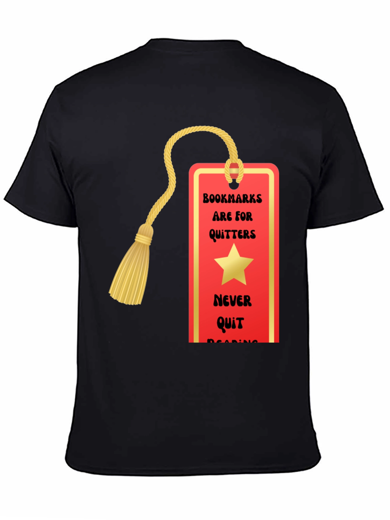 Bookmarks Are For Quitters Reading T-Shirt