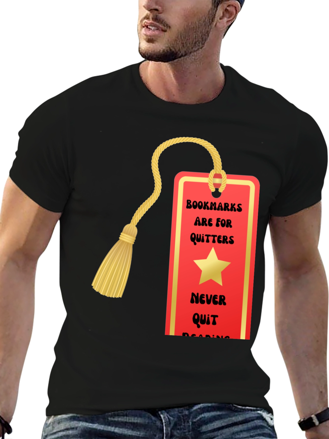 Bookmarks Are For Quitters Reading T-Shirt