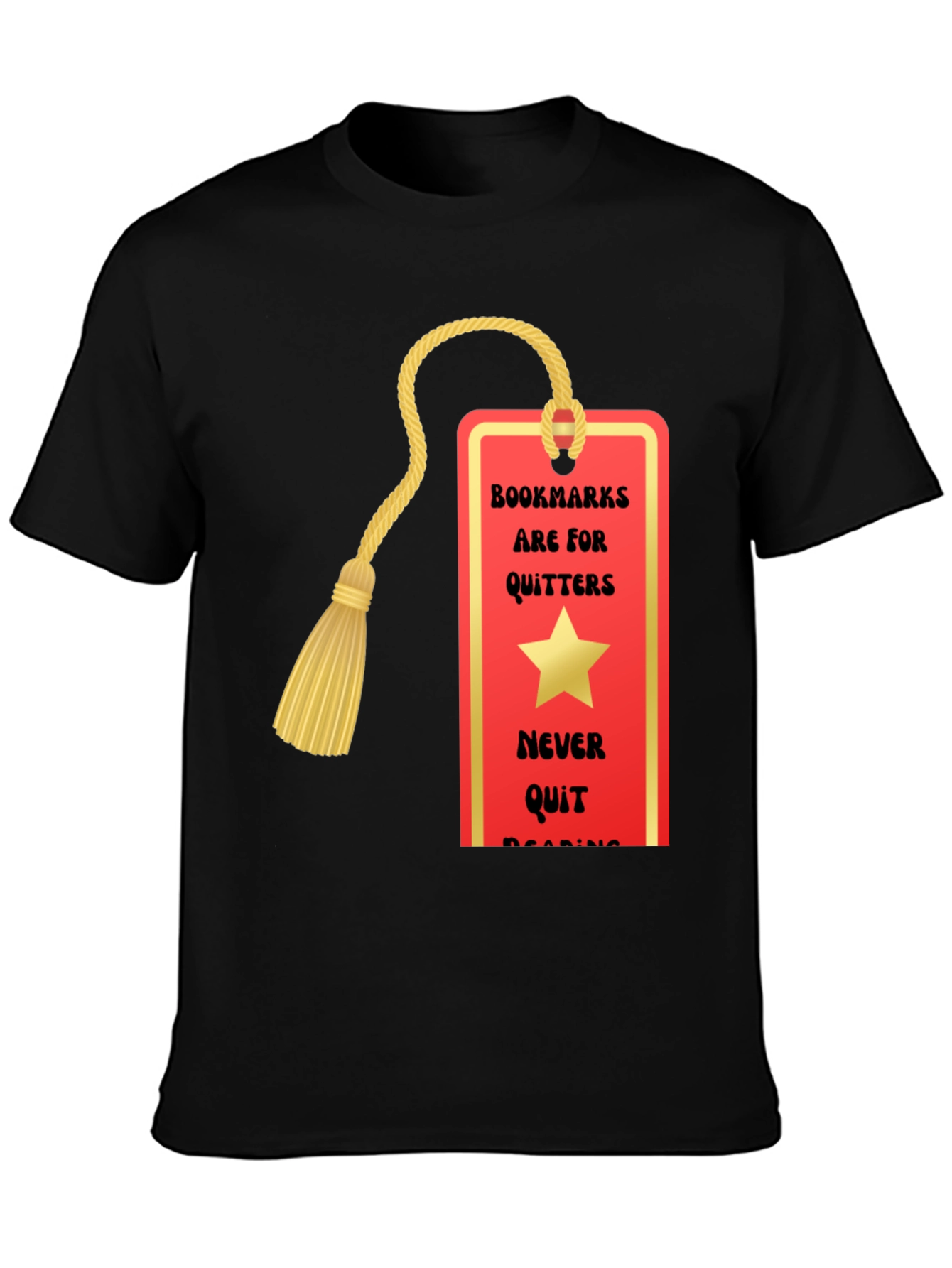 Bookmarks Are For Quitters Reading T-Shirt