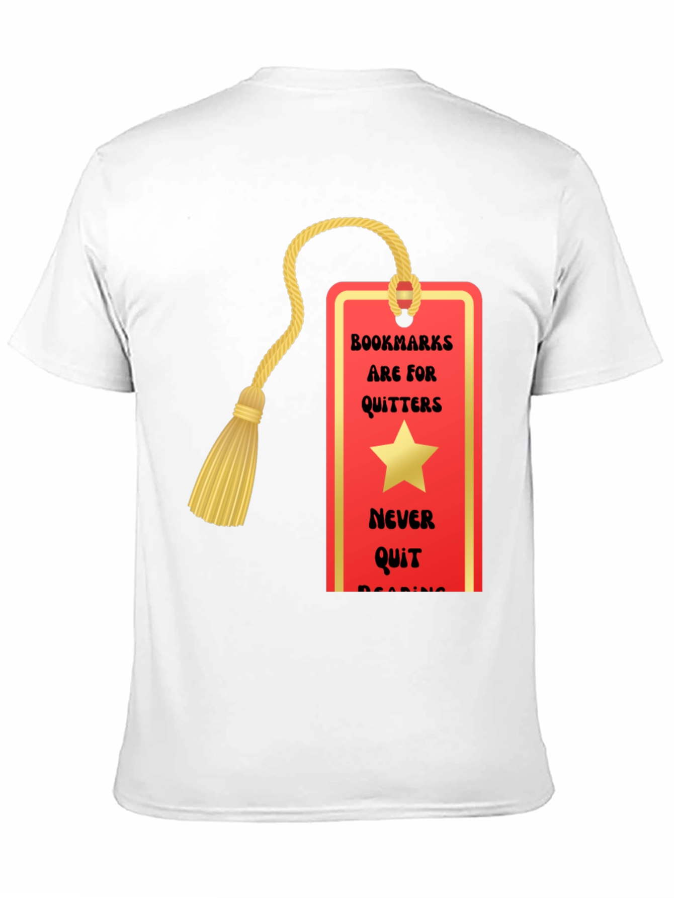 Bookmarks Are For Quitters Reading T-Shirt