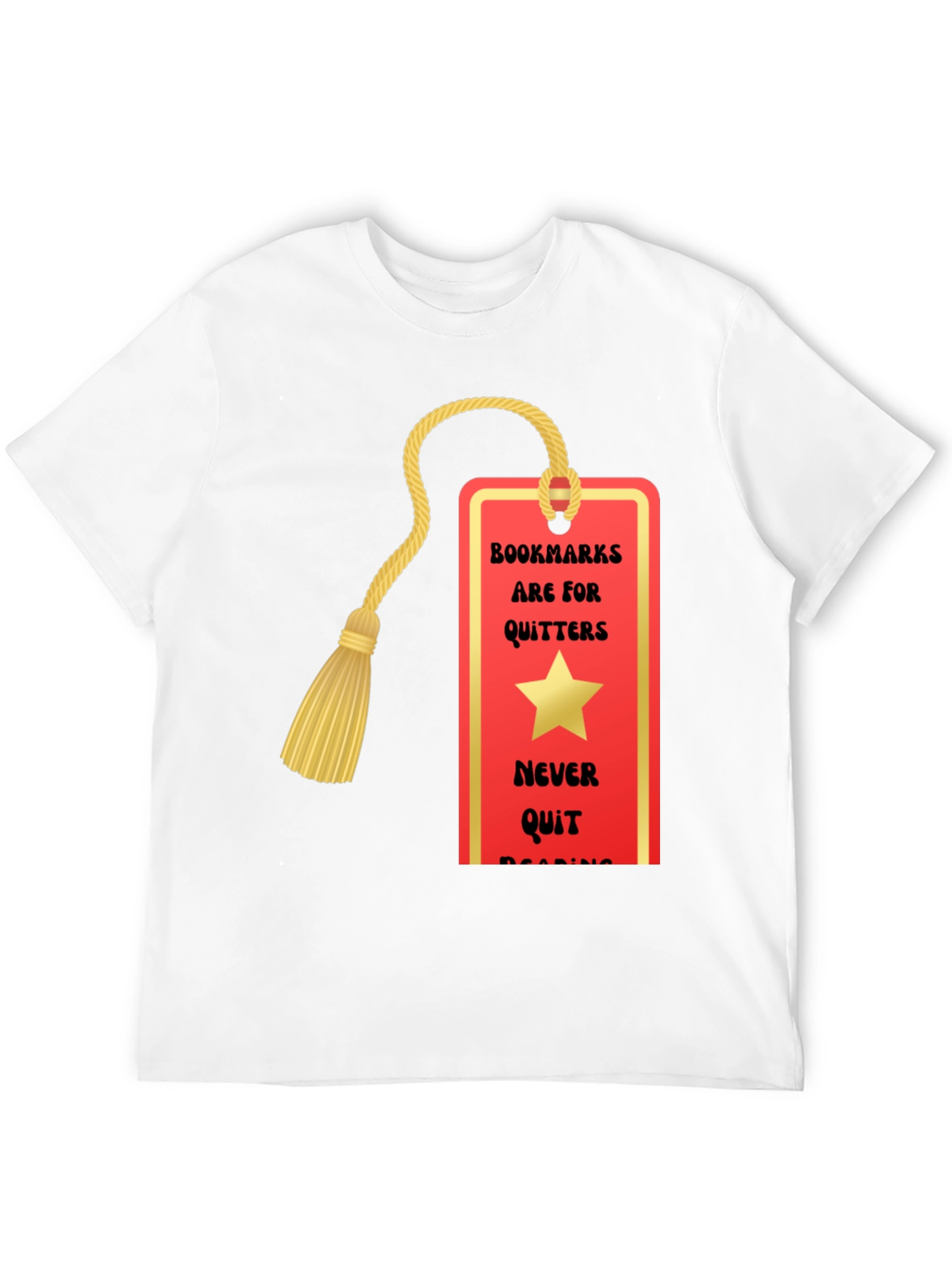Bookmarks Are For Quitters Reading T-Shirt