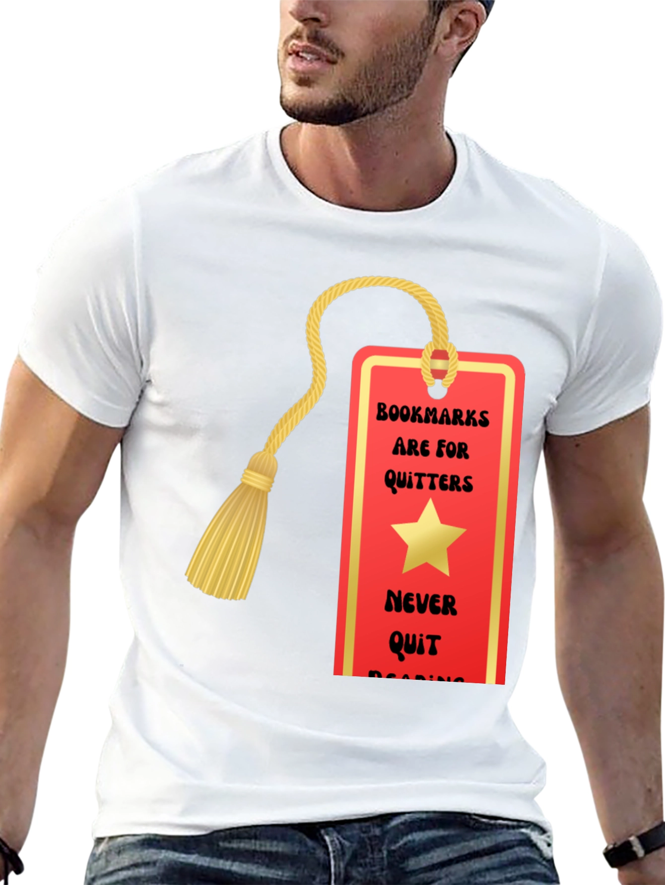 Bookmarks Are For Quitters Reading T-Shirt