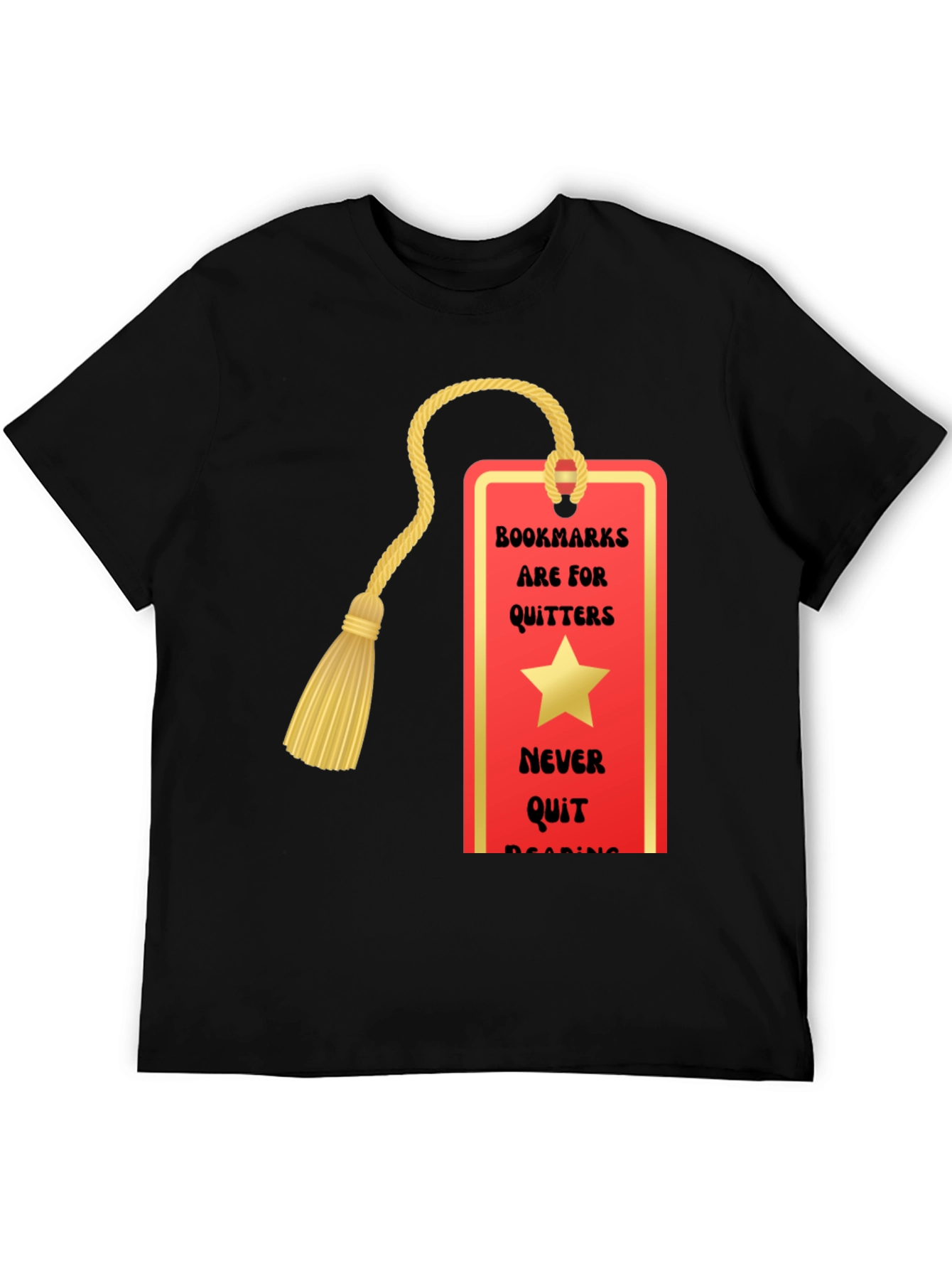 Bookmarks Are For Quitters Reading T-Shirt