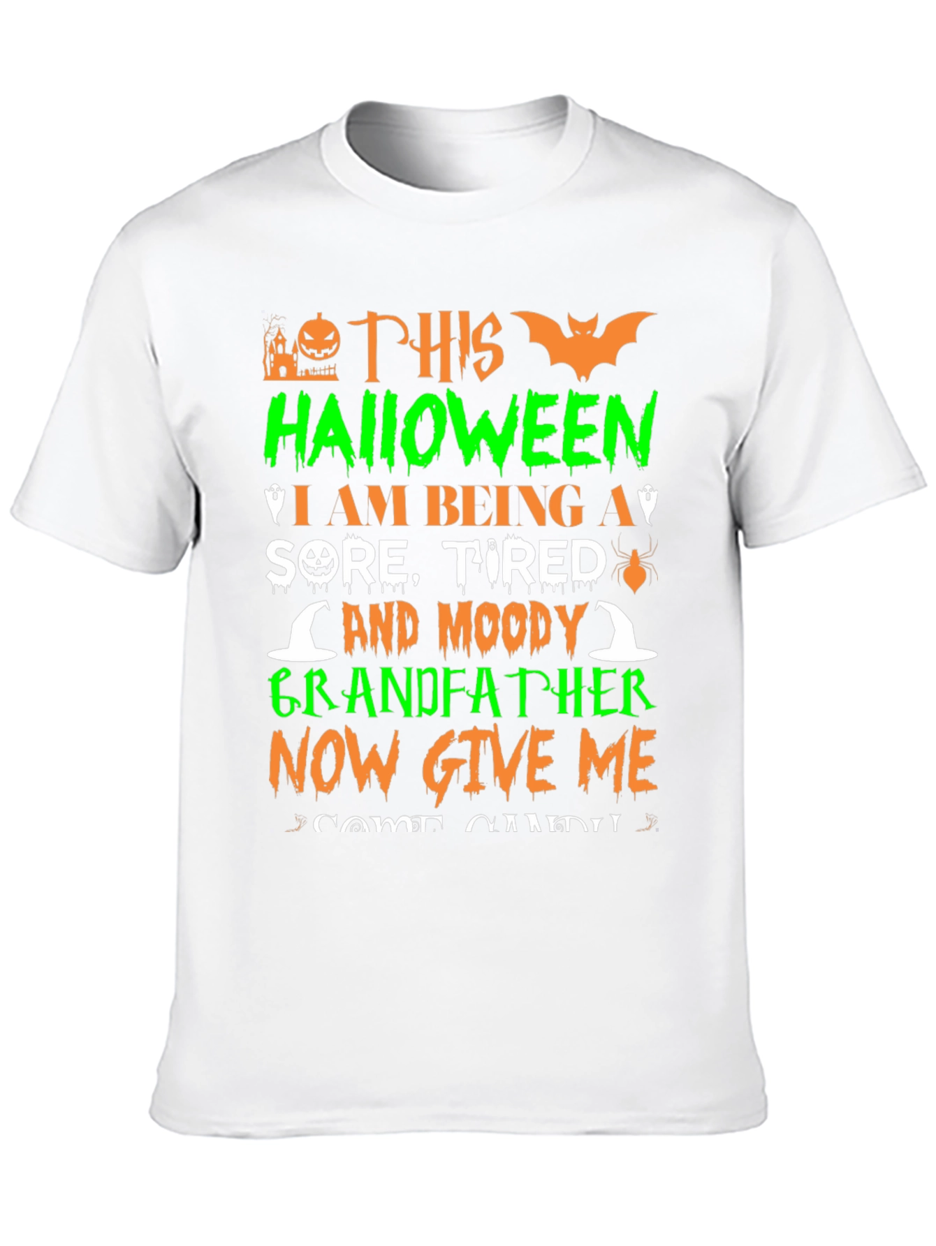 Funny Halloween Grandfather T-Shirt
