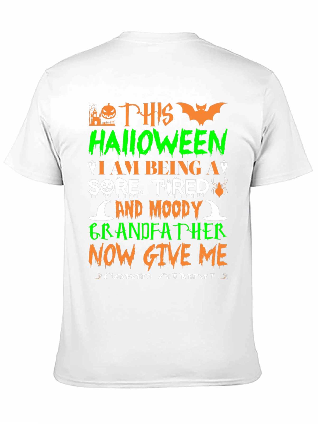 Funny Halloween Grandfather T-Shirt
