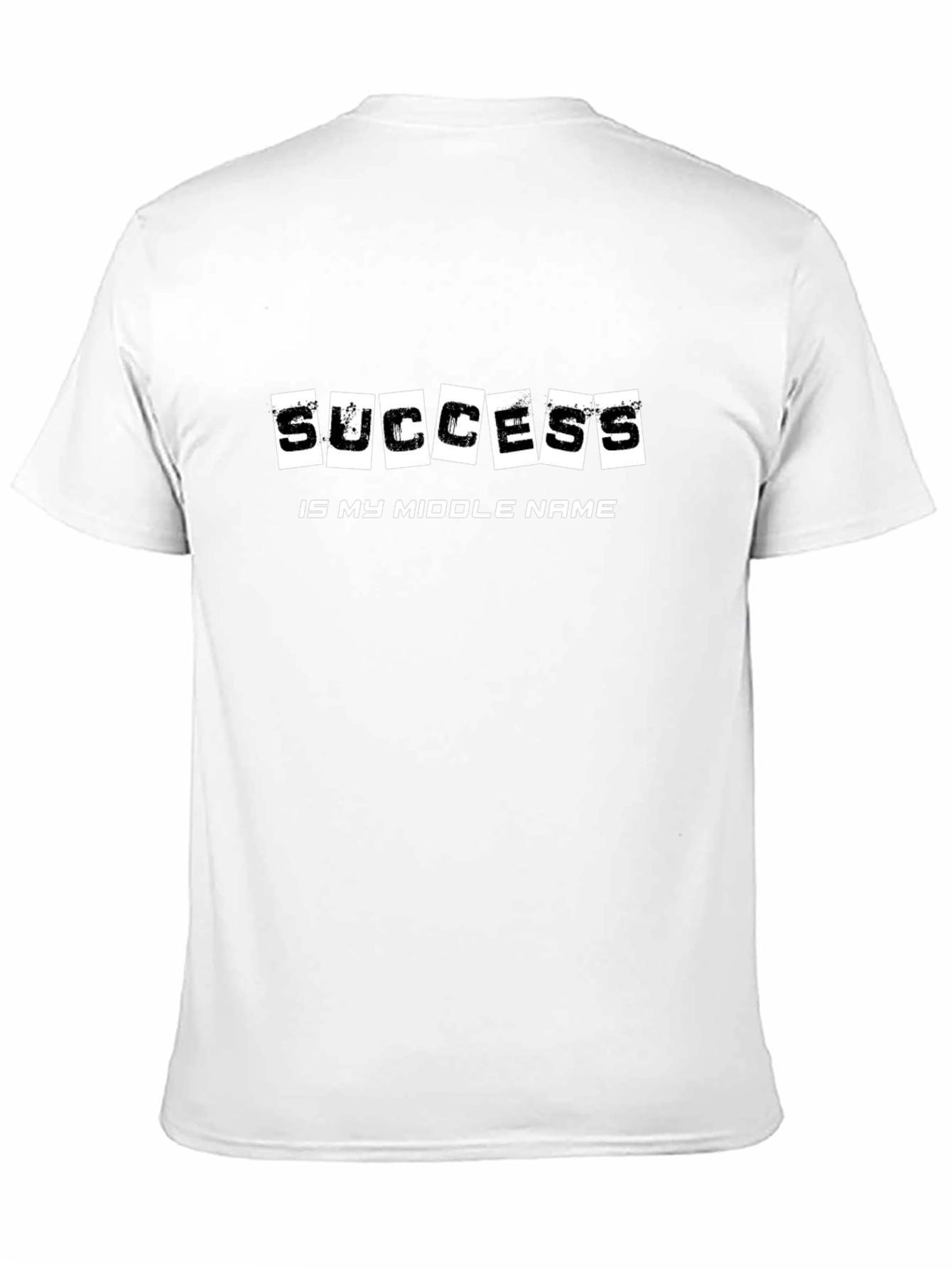 Success Is My Middle Name - Black T-Shirt