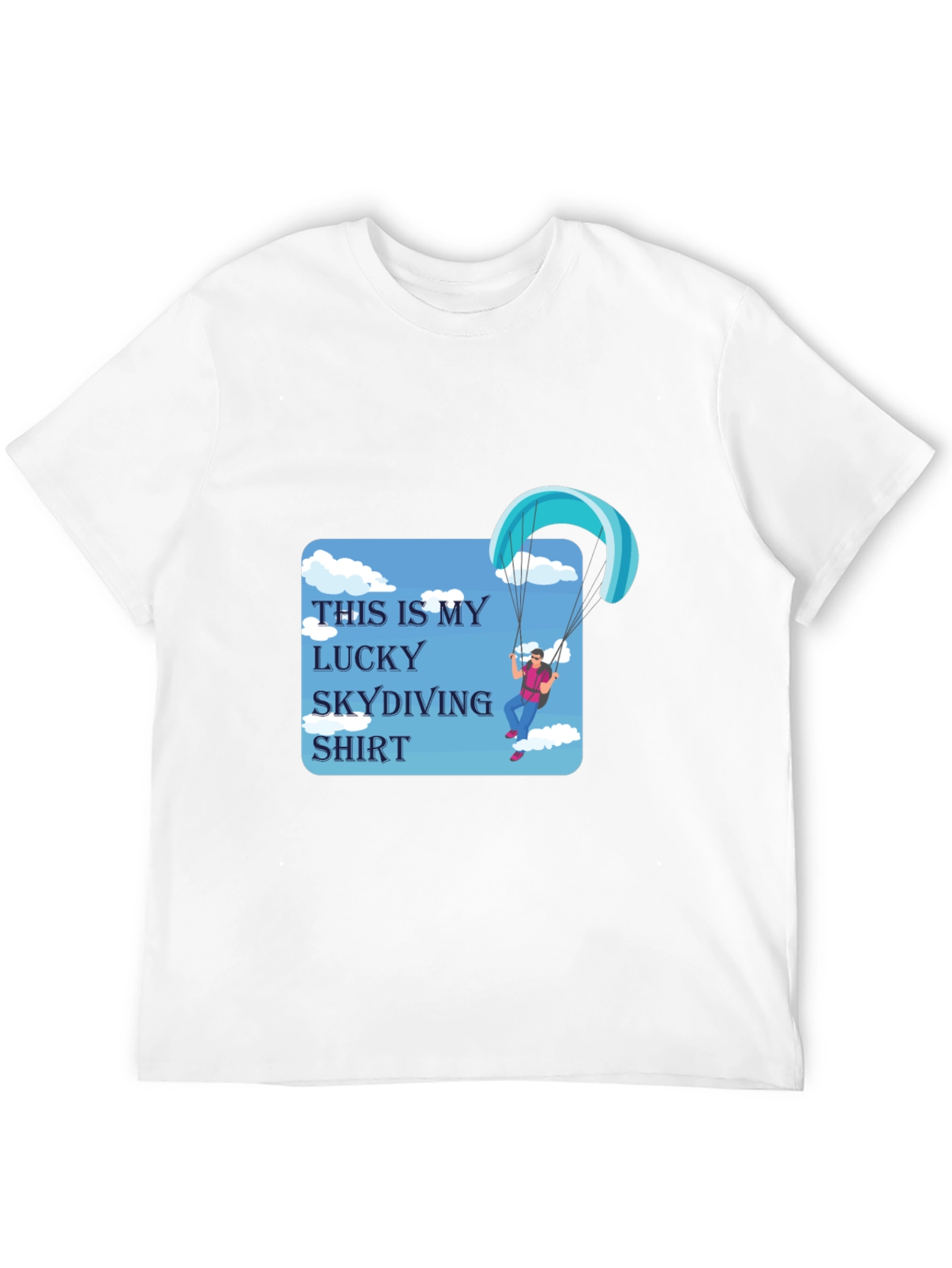 Lucky Skydiving Shirt - Graphic Tee