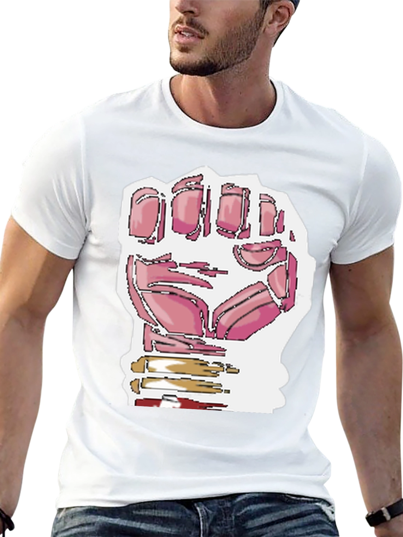 Iron Man Gauntlet T-Shirt - Black