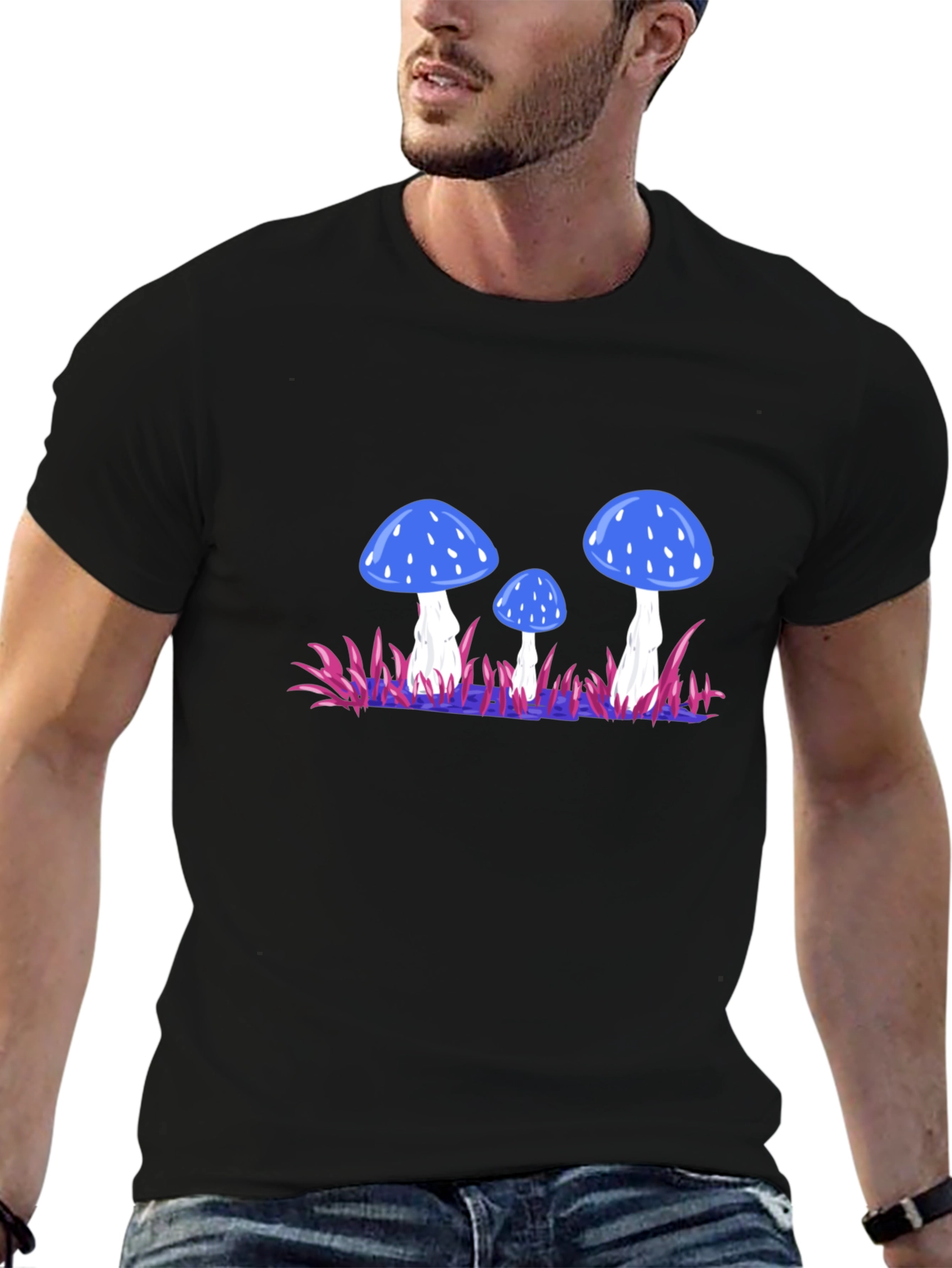 Mushroom Graphic T-Shirt