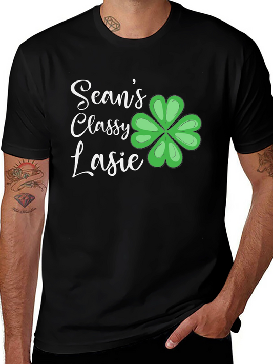 Seans Classy Lassie Shamrock T-Shirt