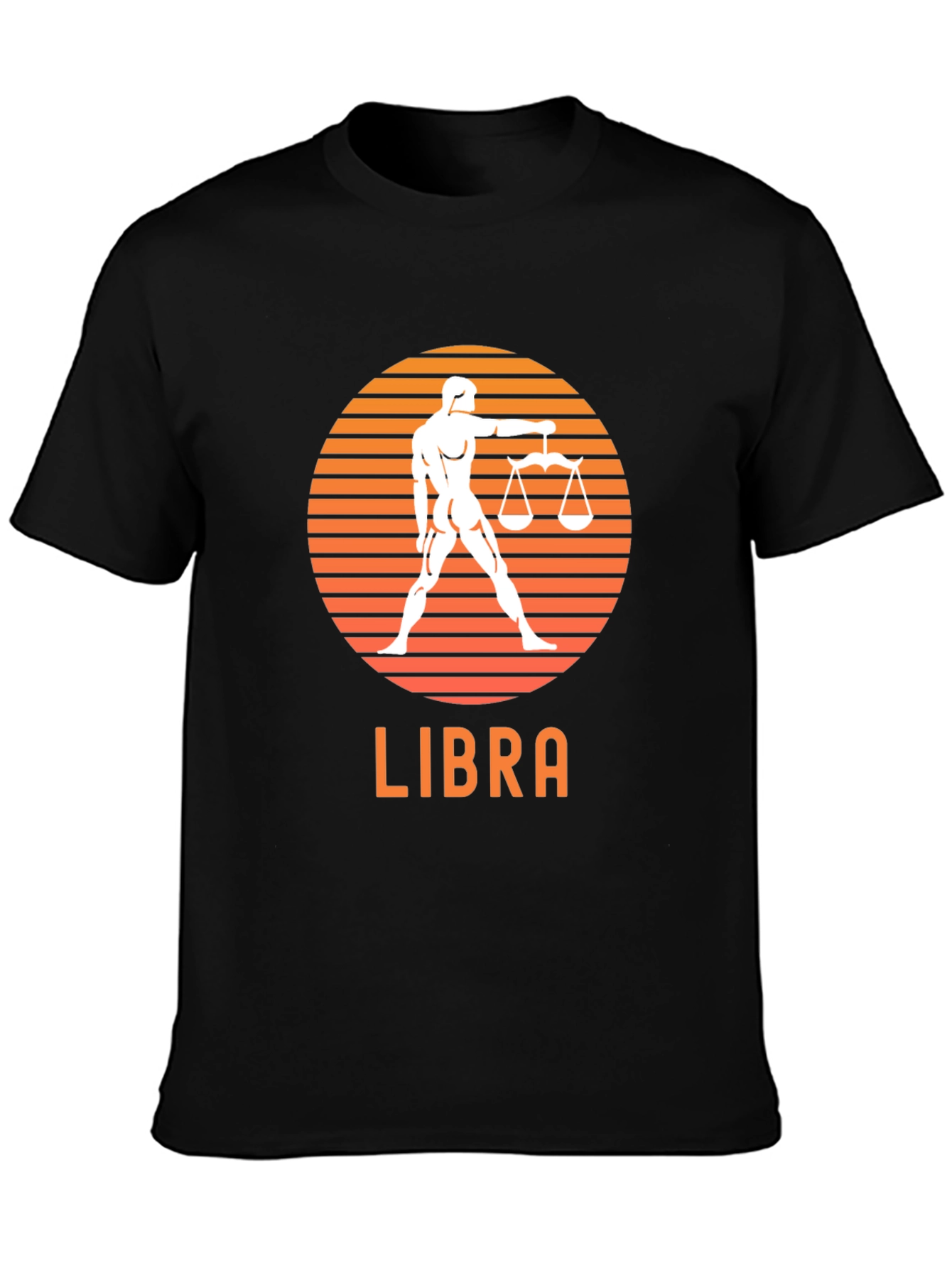Libra Zodiac Graphic T-Shirt - Stylish Astrology Tee