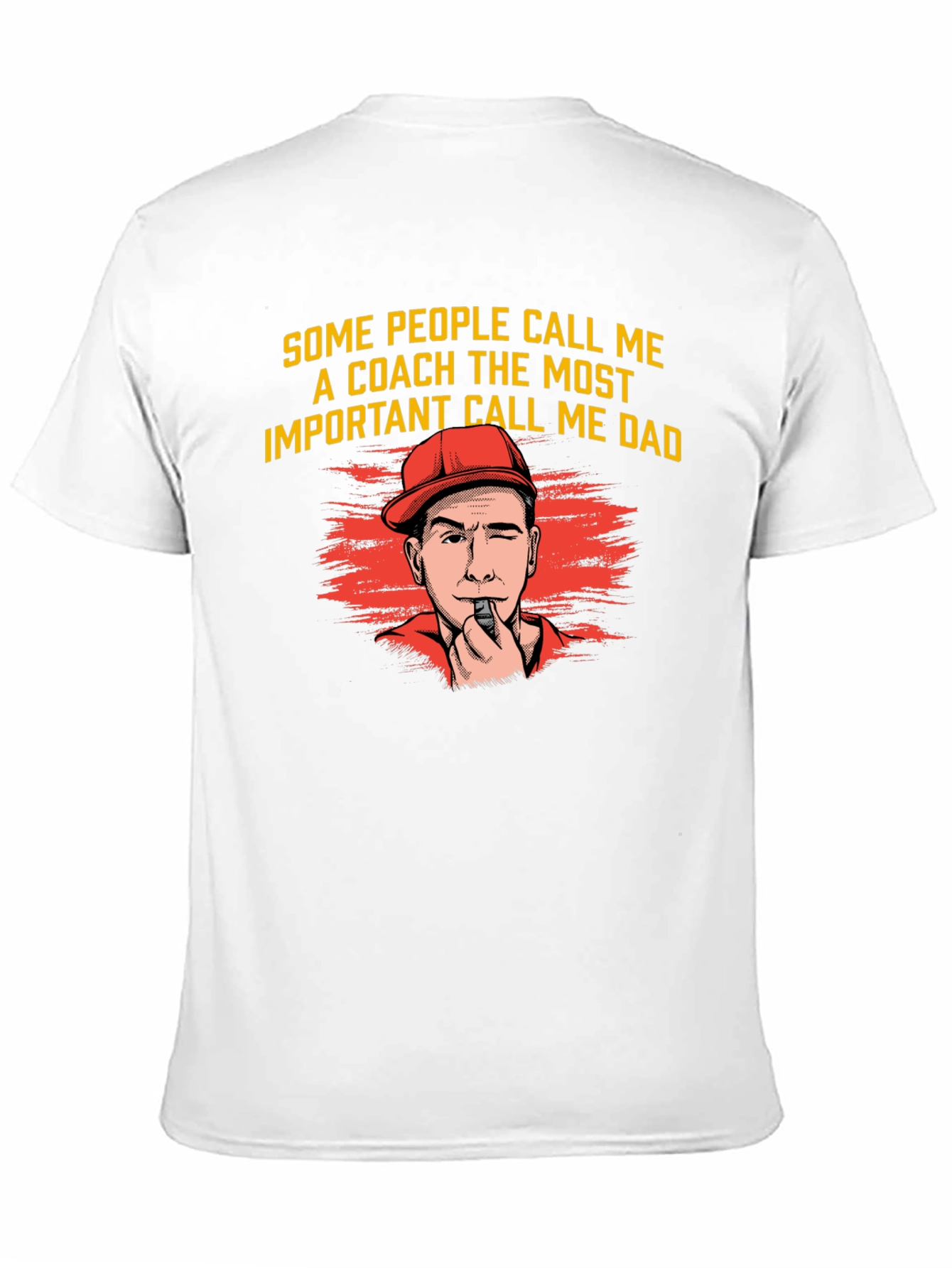 Coach Dad T-Shirt - Funny Fathers Day Tee