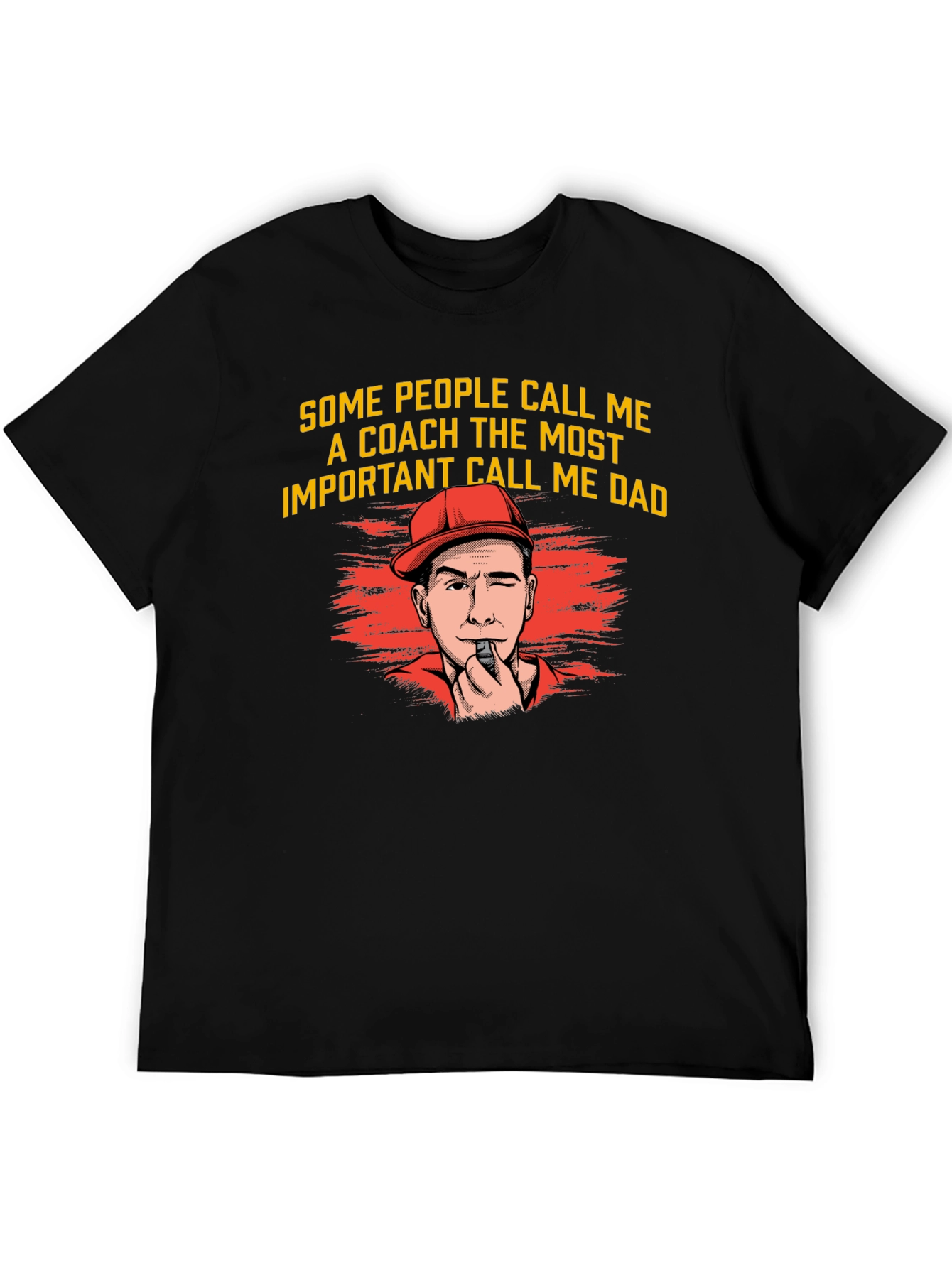 Coach Dad T-Shirt - Funny Fathers Day Tee