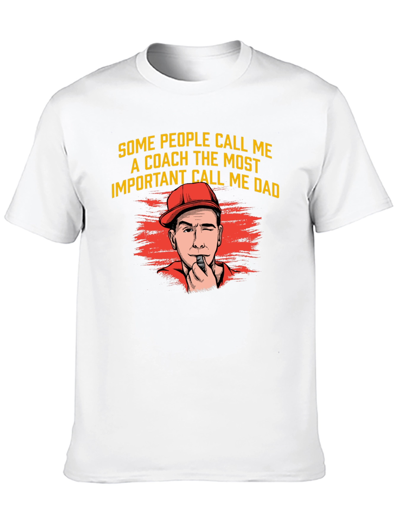 Coach Dad T-Shirt - Funny Fathers Day Tee