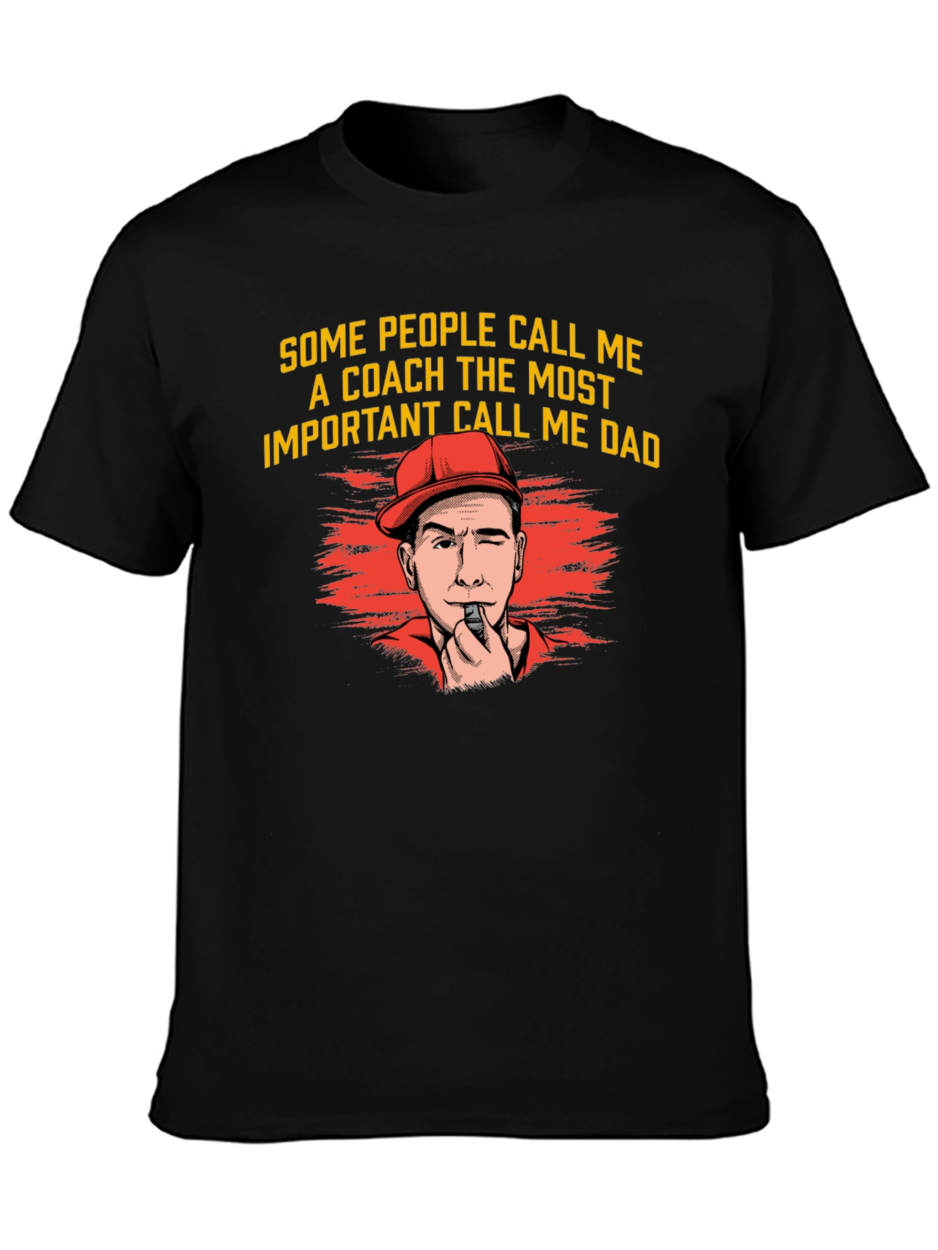Coach Dad T-Shirt - Funny Fathers Day Tee