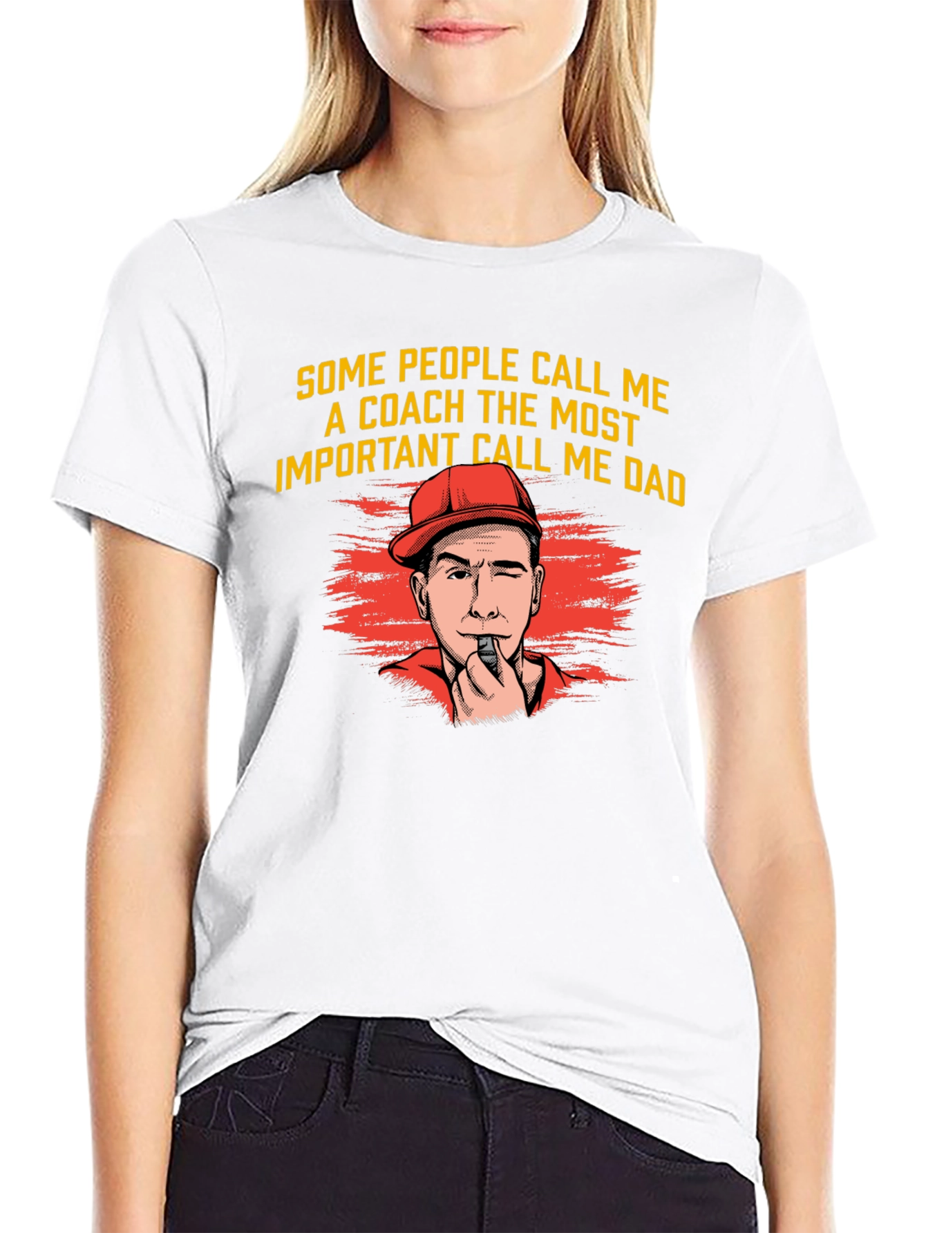 Coach Dad T-Shirt - Funny Fathers Day Tee