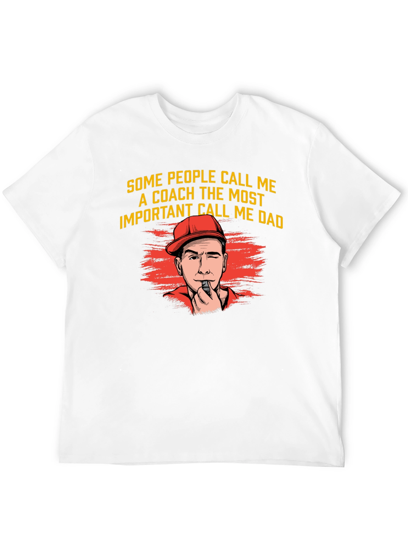 Coach Dad T-Shirt - Funny Fathers Day Tee