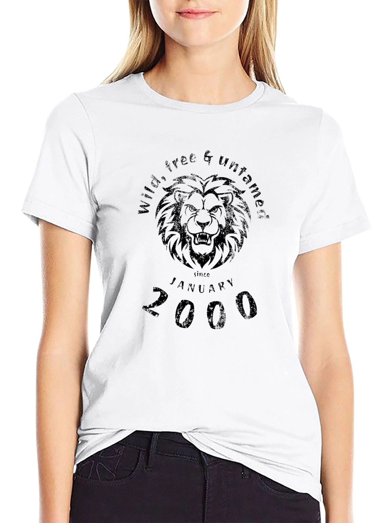 Wild & Untamed Lion Graphic Tee