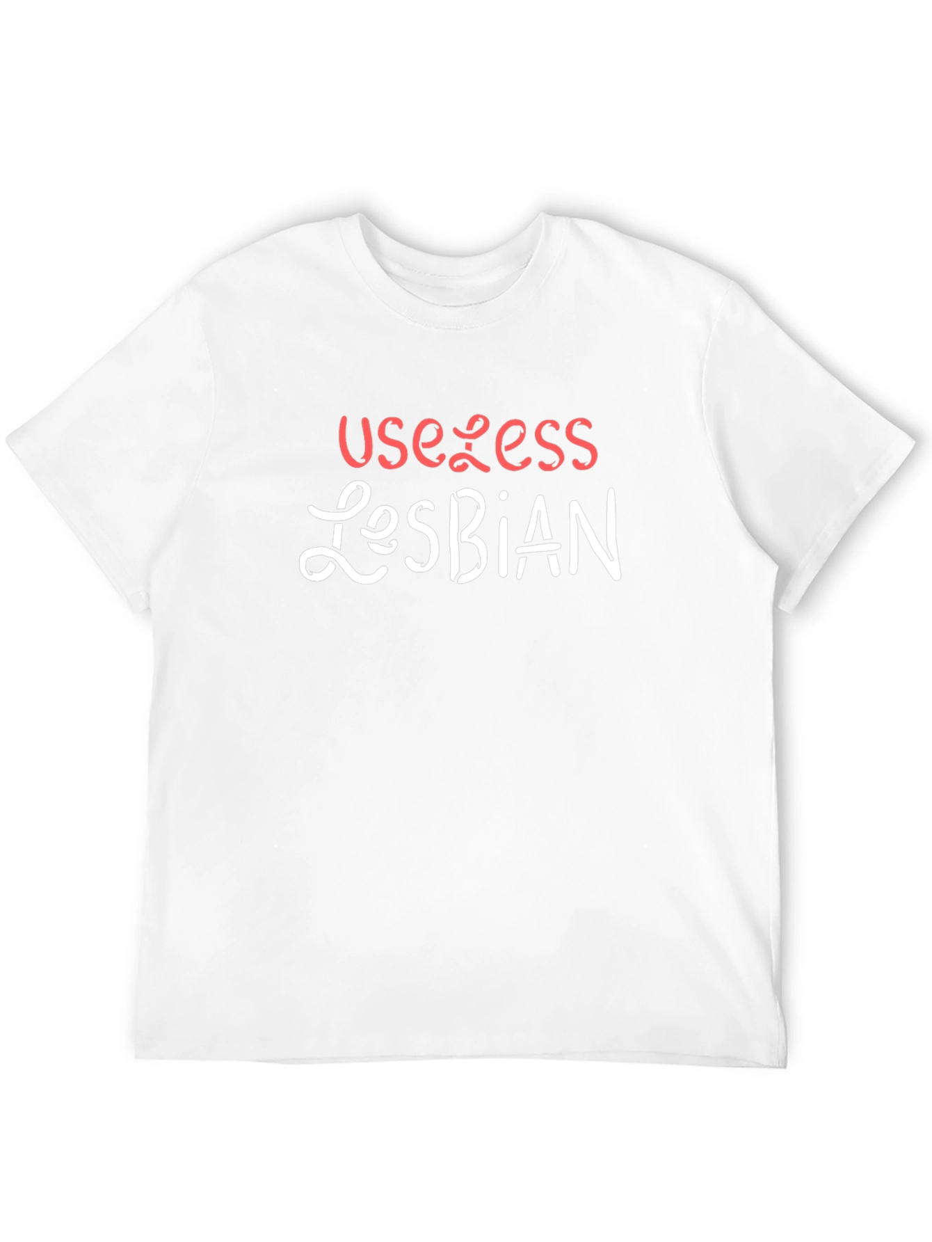 Useless Lesbian Black T-Shirt