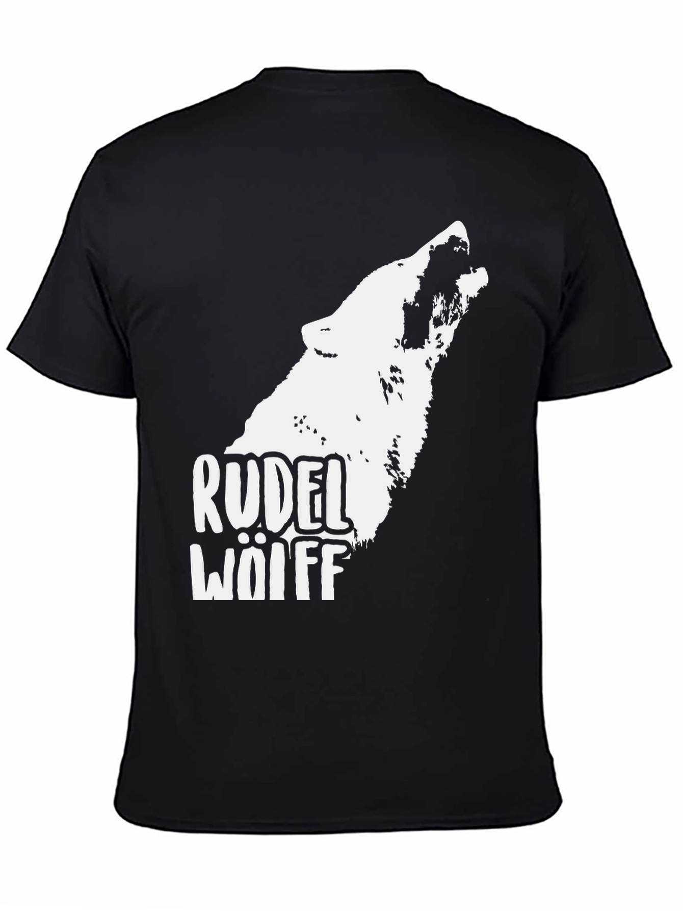 Rudel Wolff Graphic T-Shirt - Black Wolf Pack Tee