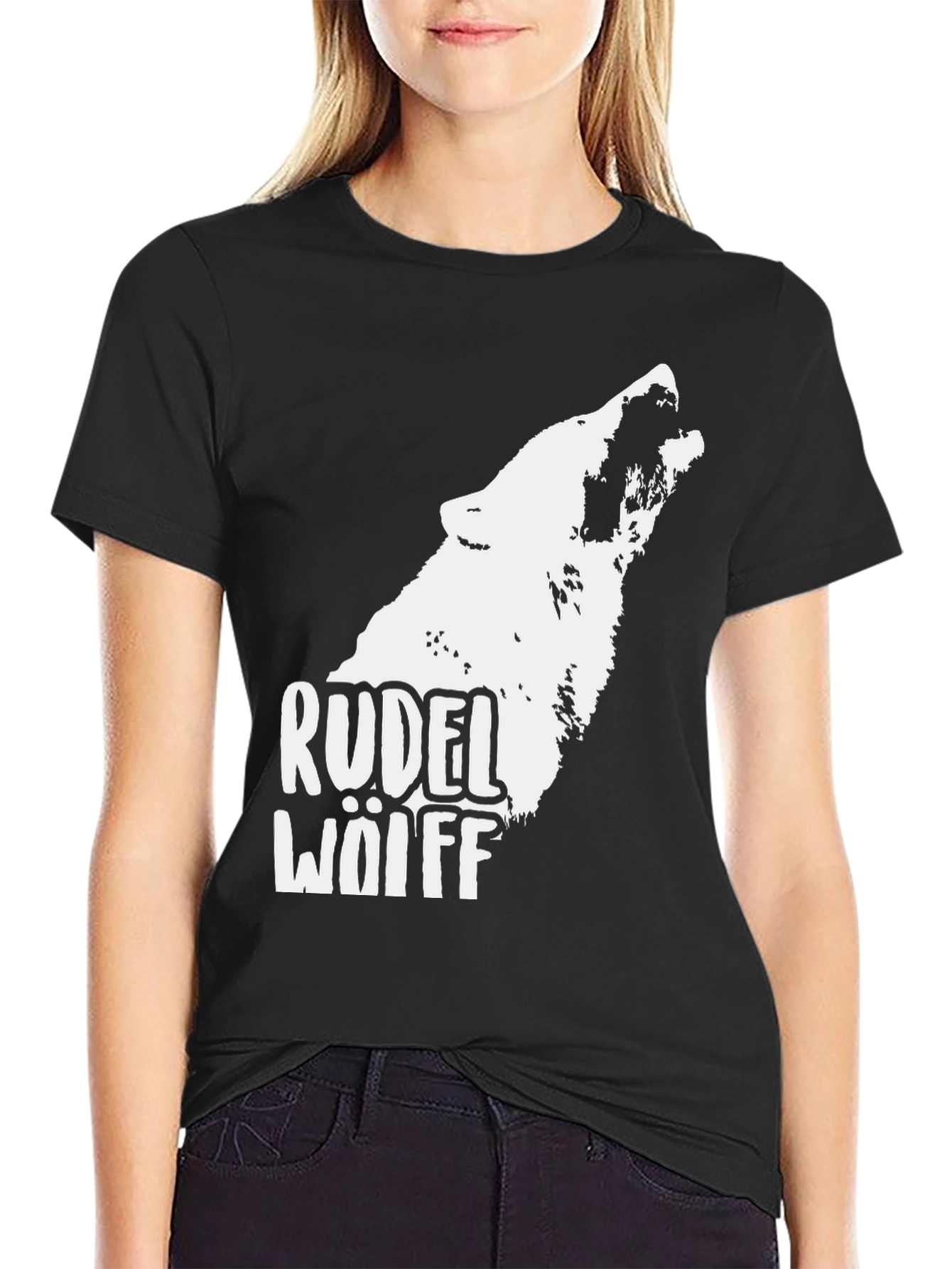 Rudel Wolff Graphic T-Shirt - Black Wolf Pack Tee