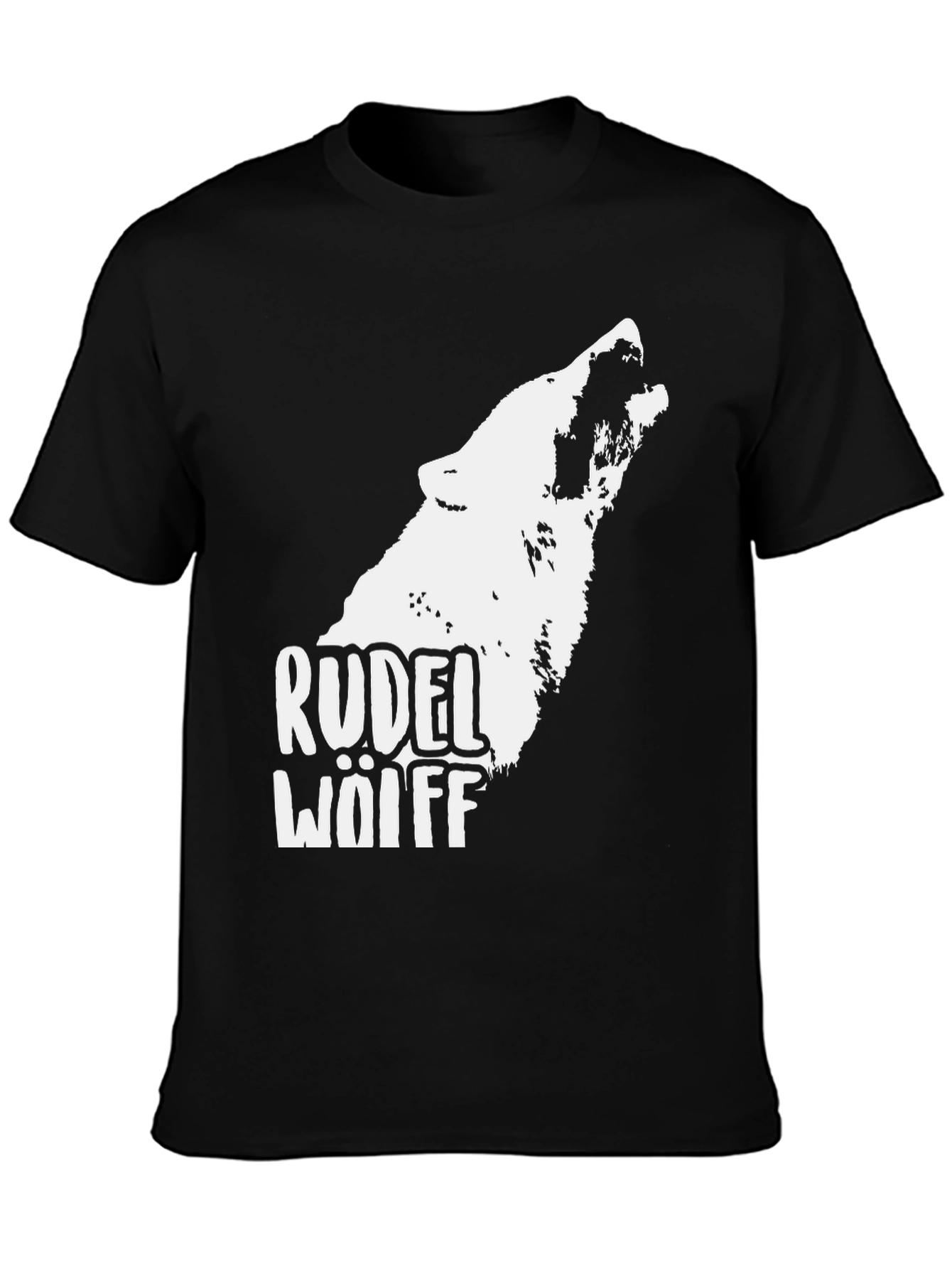 Rudel Wolff Graphic T-Shirt - Black Wolf Pack Tee