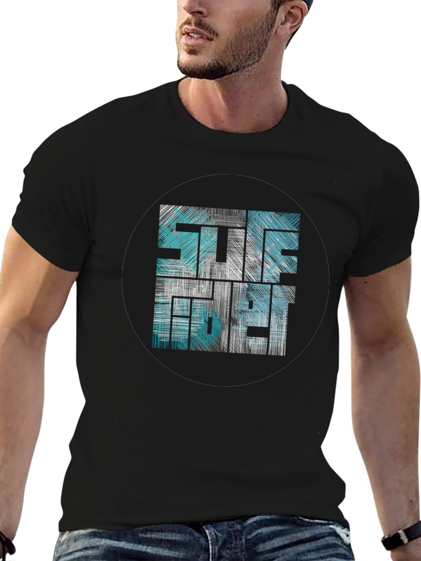 Stylish Graphic Tee - Surf Vibes