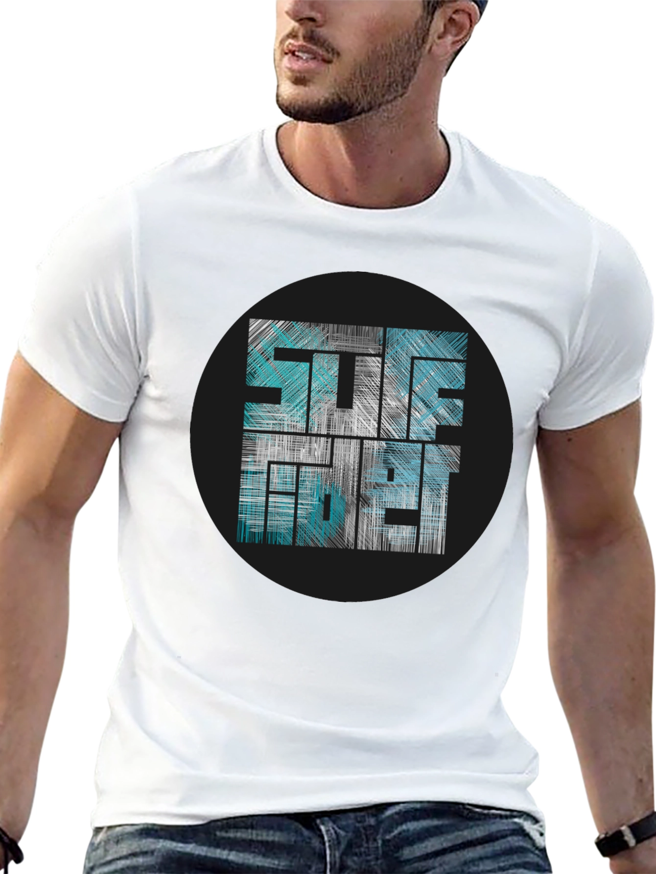 Stylish Graphic Tee - Surf Vibes