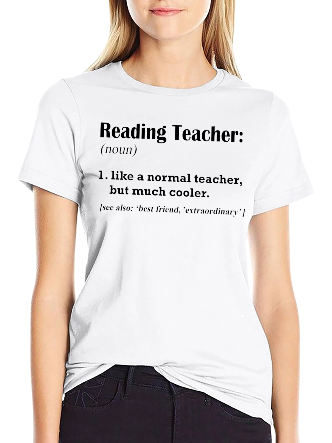 Reading Teacher Definition T-Shirt - Cool Teacher Gift