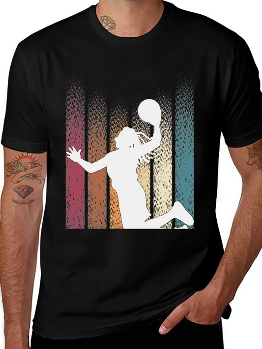 Retro Basketball Graphic Tee