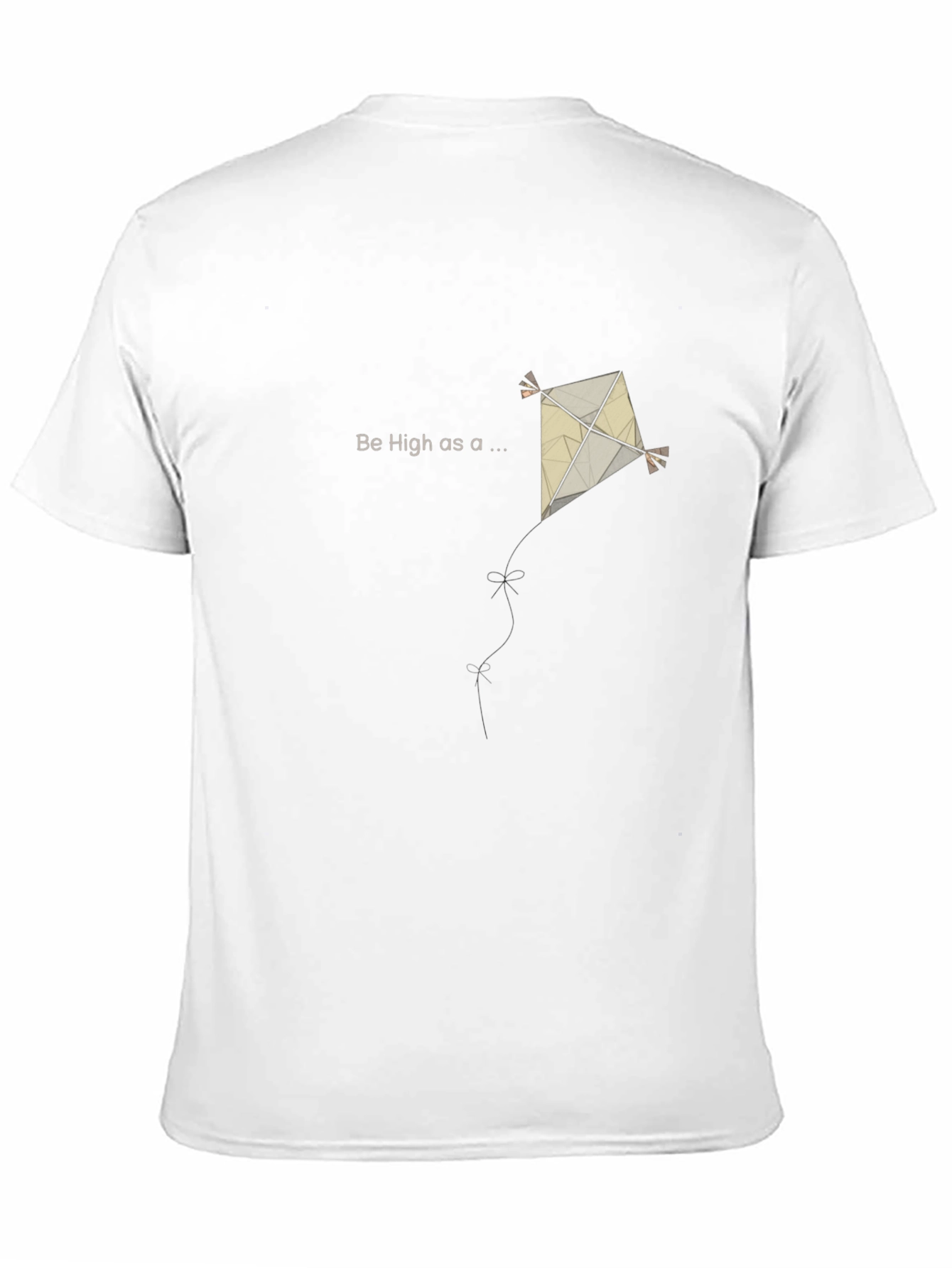 High as a Kite Black T-Shirt
