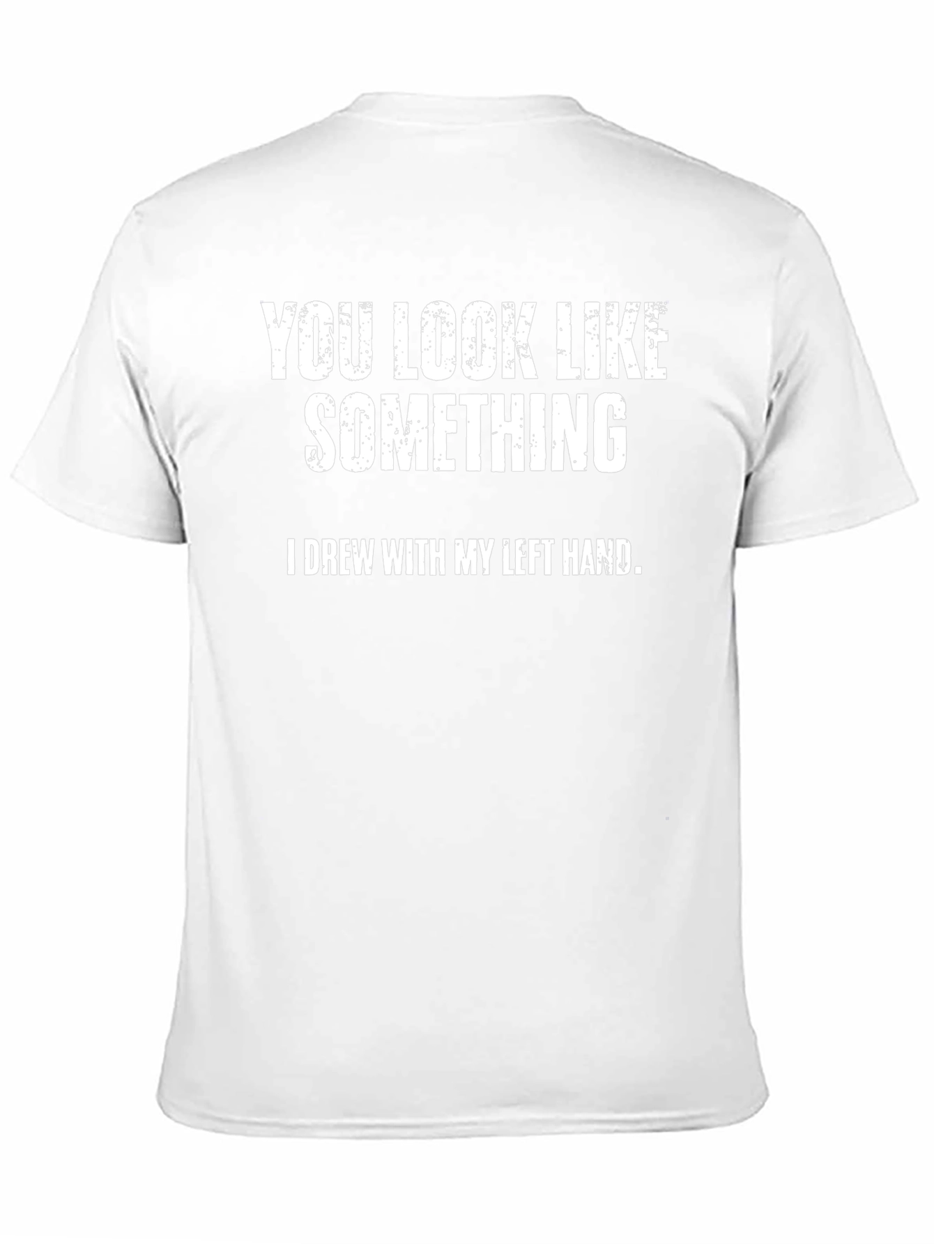 Funny Left Hand Drawing T-Shirt