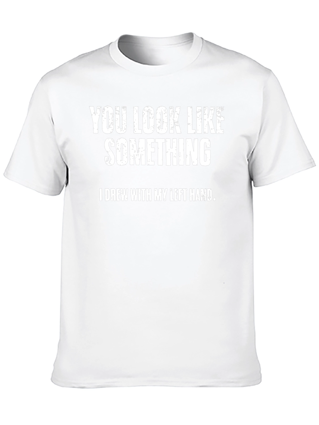 Funny Left Hand Drawing T-Shirt