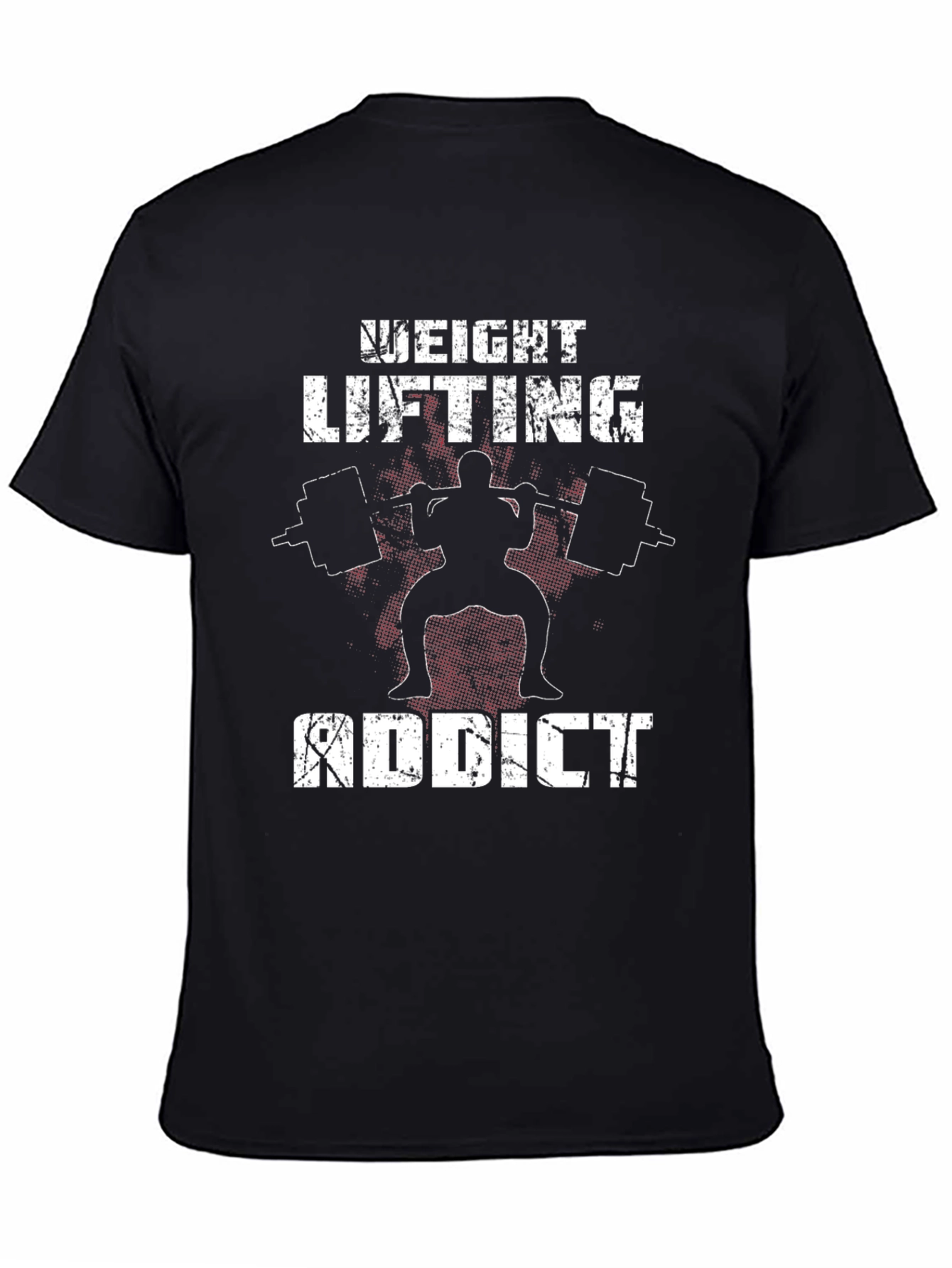 Weight Lifting Addict Graphic Tee