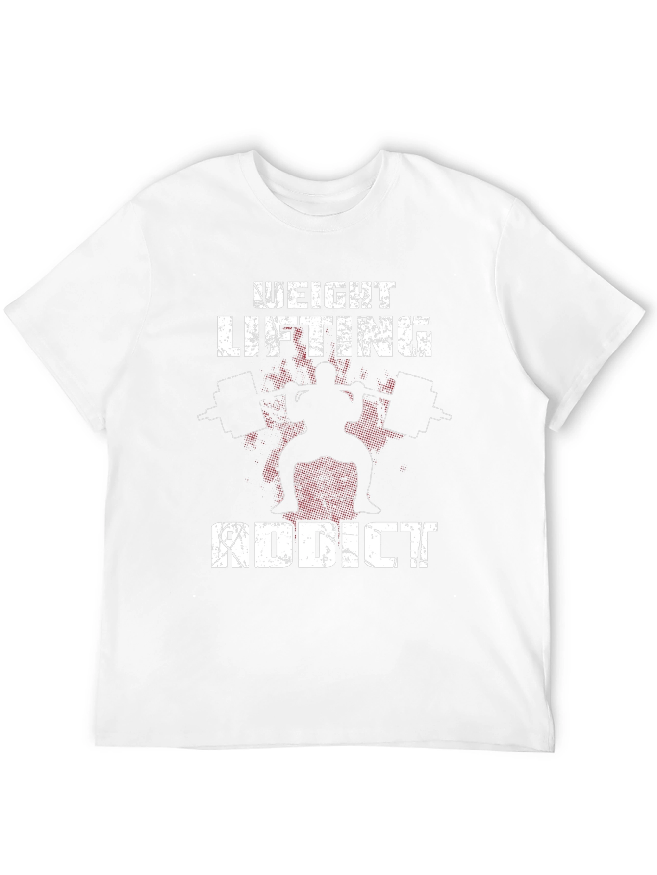 Weight Lifting Addict Graphic Tee