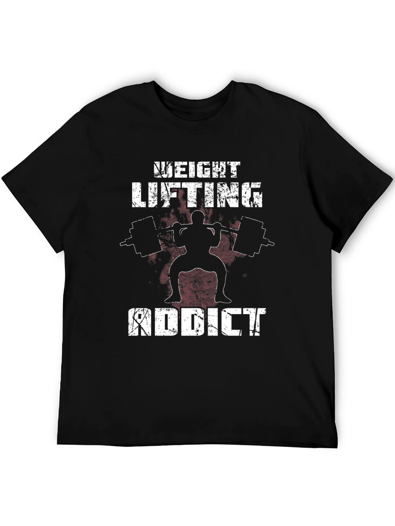 Weight Lifting Addict Graphic Tee