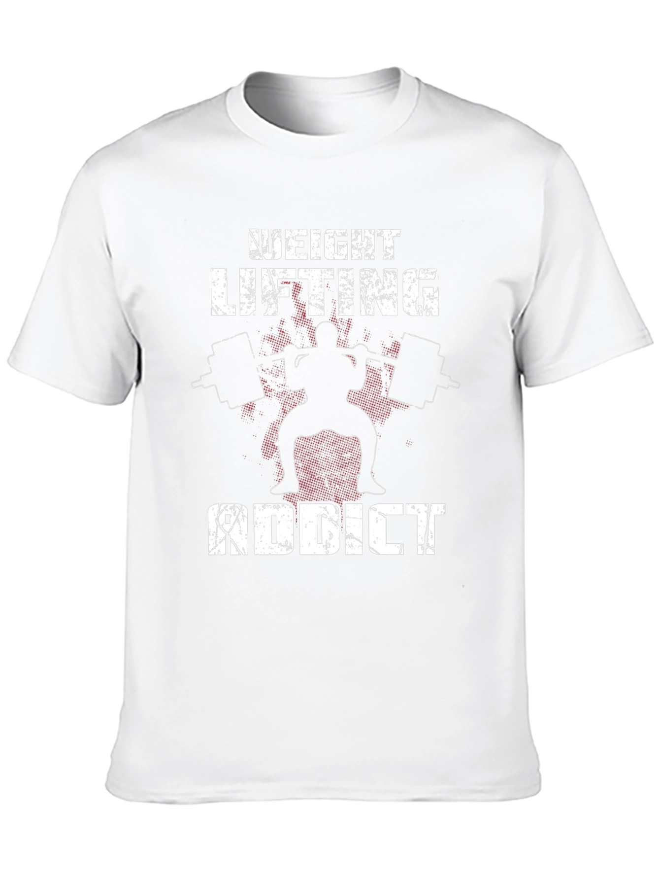 Weight Lifting Addict Graphic Tee