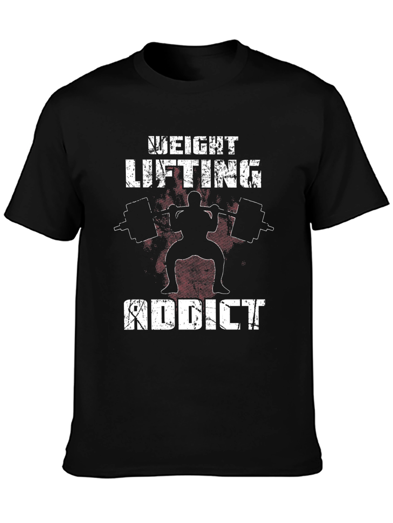 Weight Lifting Addict Graphic Tee